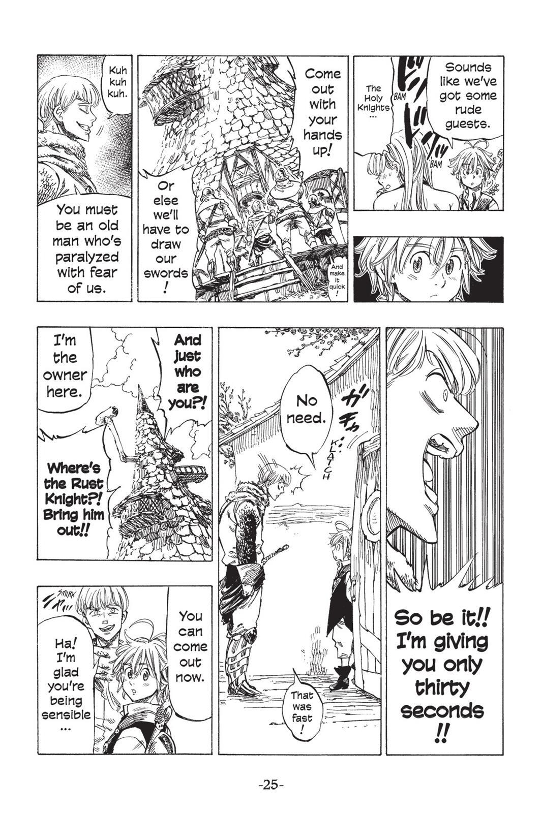 Read The Seven Deadly Sins- Seven Days Manga Online