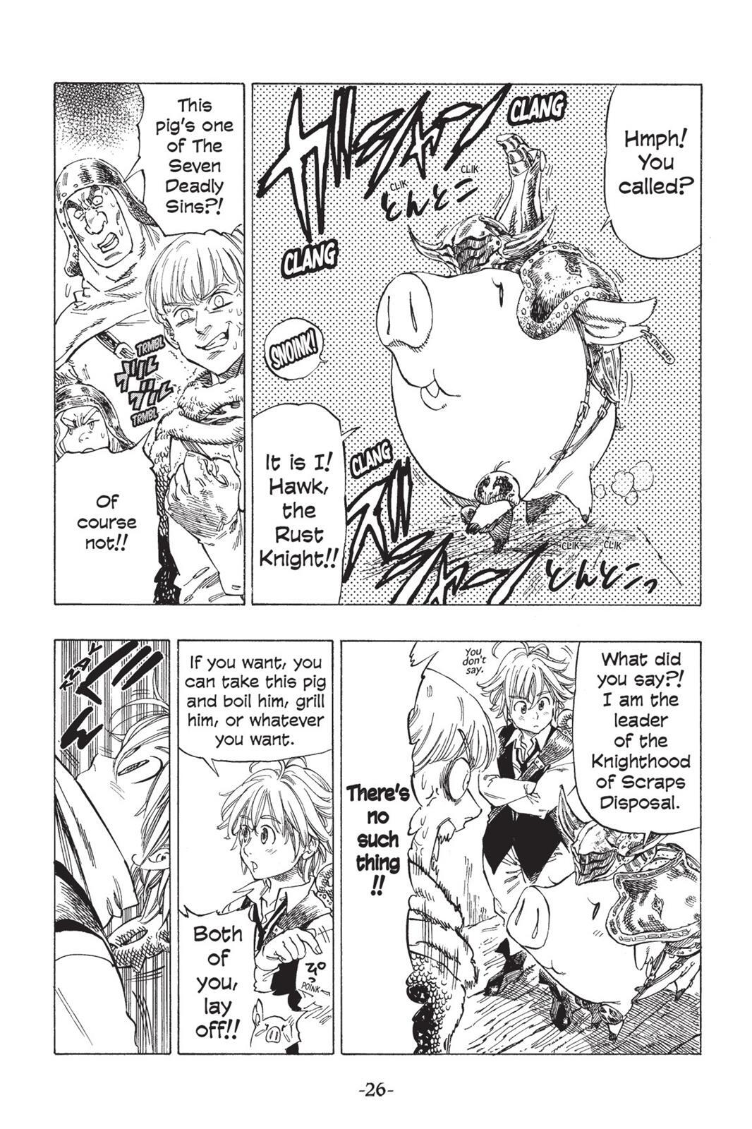 Read The Seven Deadly Sins- Seven Days Manga Online