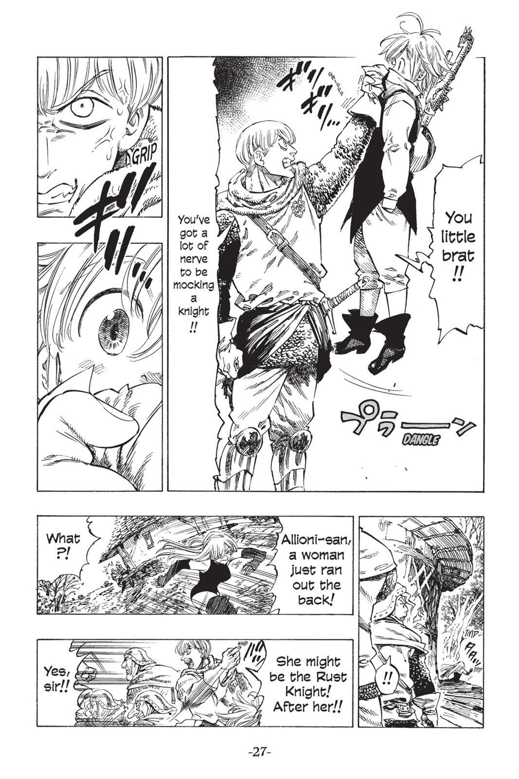 Read The Seven Deadly Sins- Seven Days Manga Online