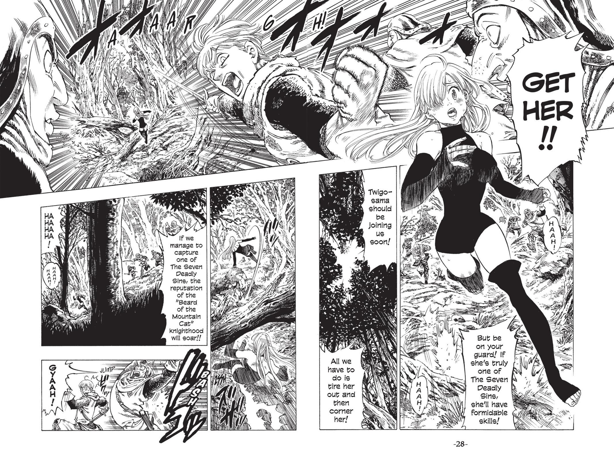 Read The Seven Deadly Sins- Seven Days Manga Online