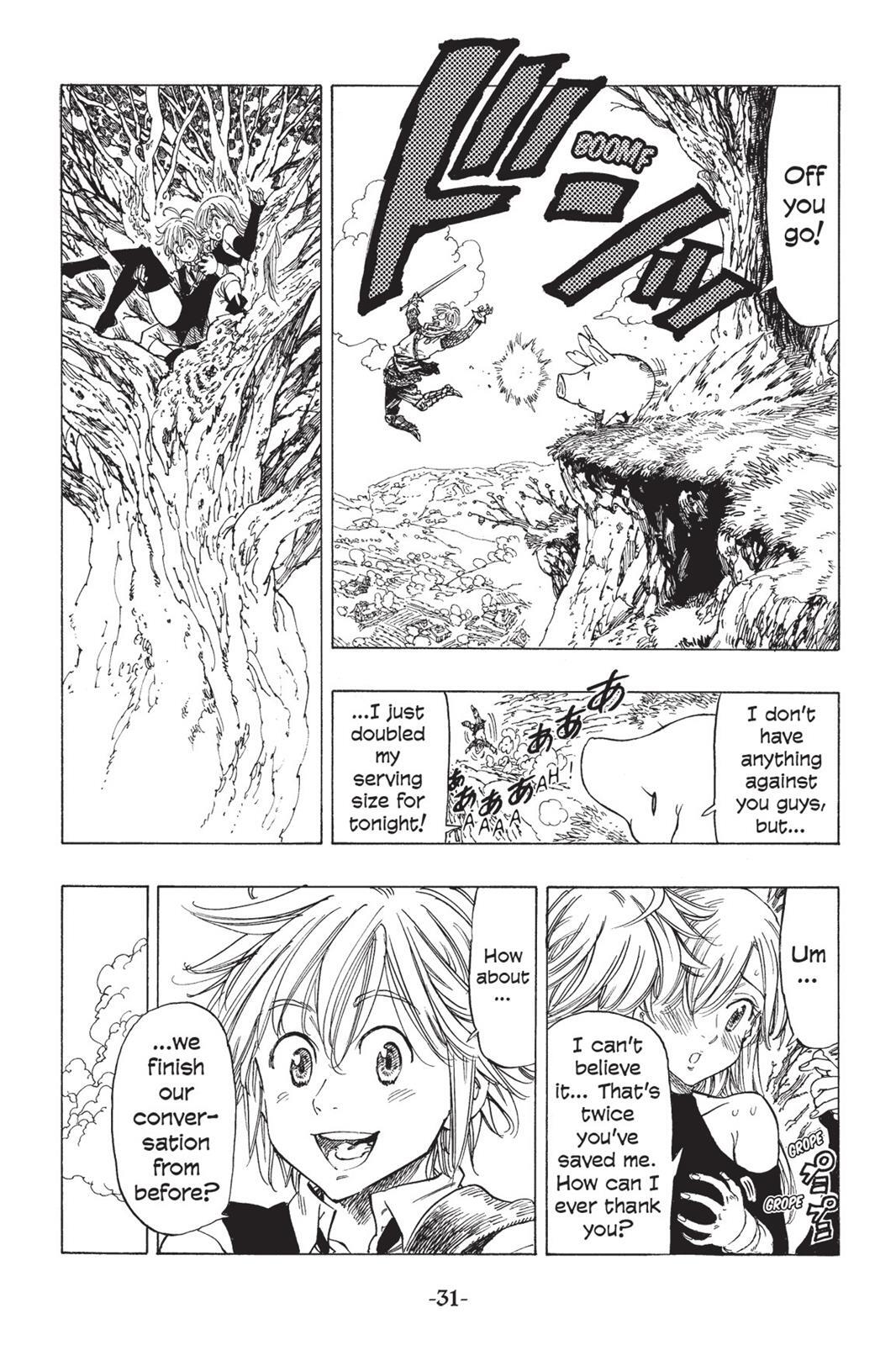 Read The Seven Deadly Sins- Seven Days Manga Online