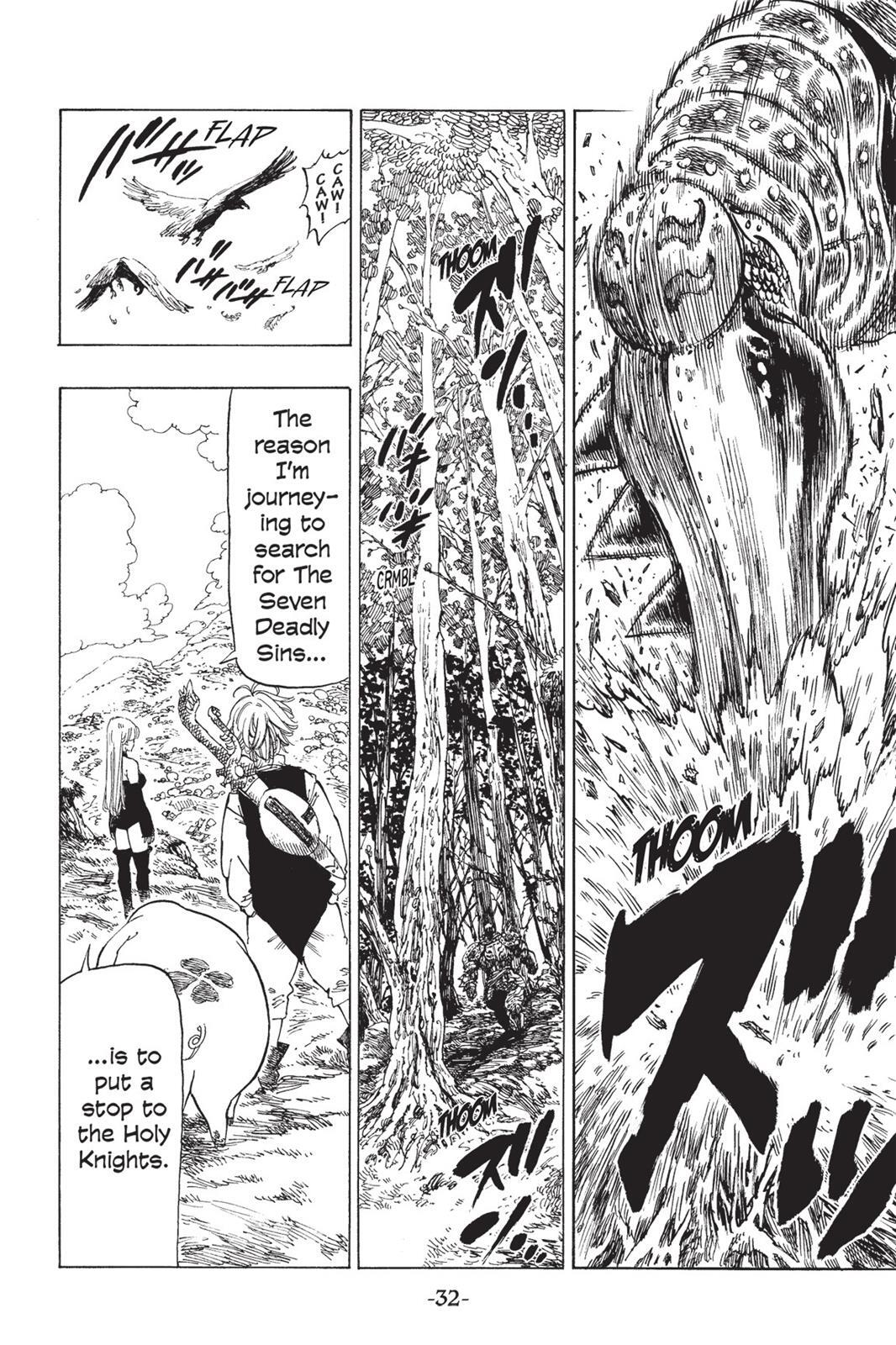 Read The Seven Deadly Sins- Seven Days Manga Online