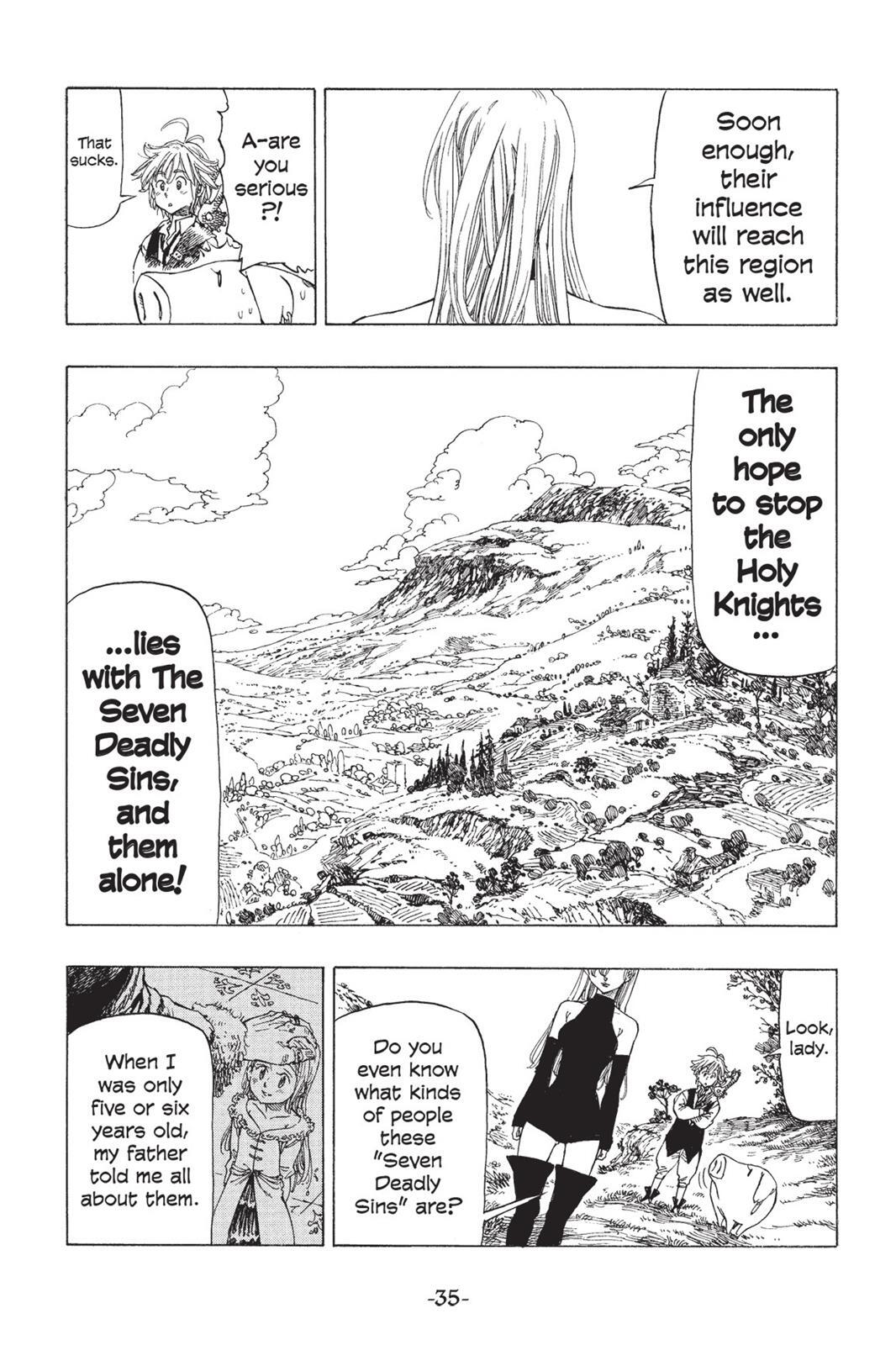 Read The Seven Deadly Sins- Seven Days Manga Online