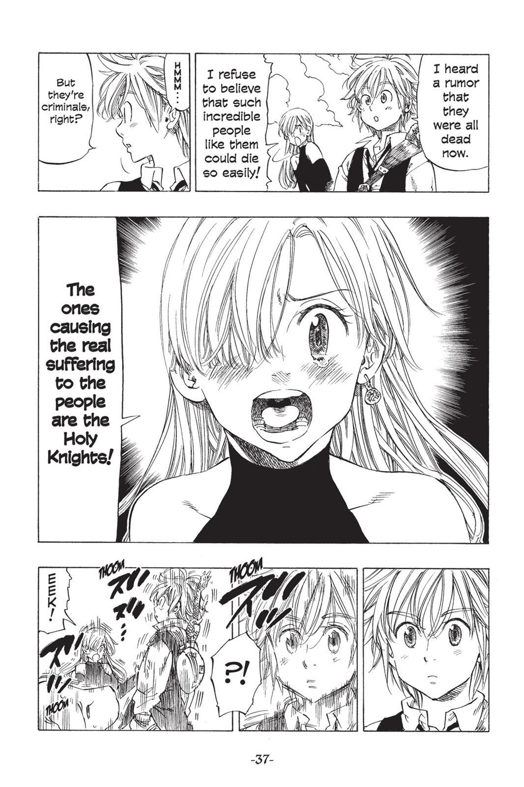 Read The Seven Deadly Sins- Seven Days Manga Online