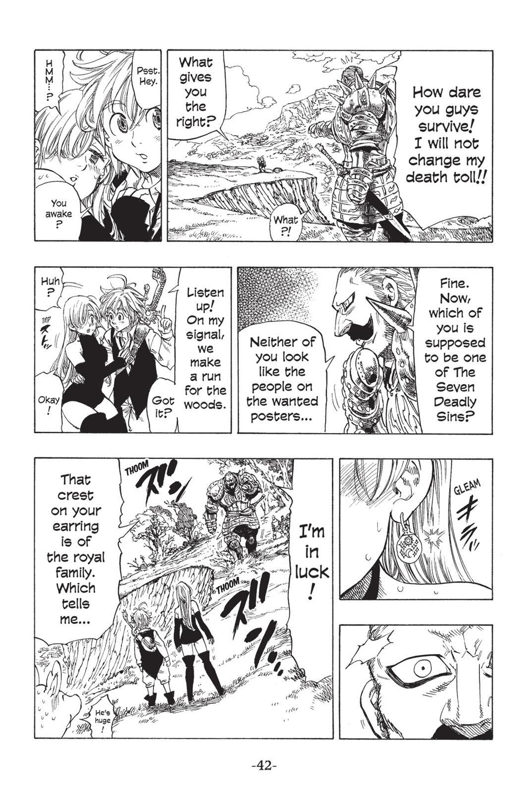 Read The Seven Deadly Sins- Seven Days Manga Online