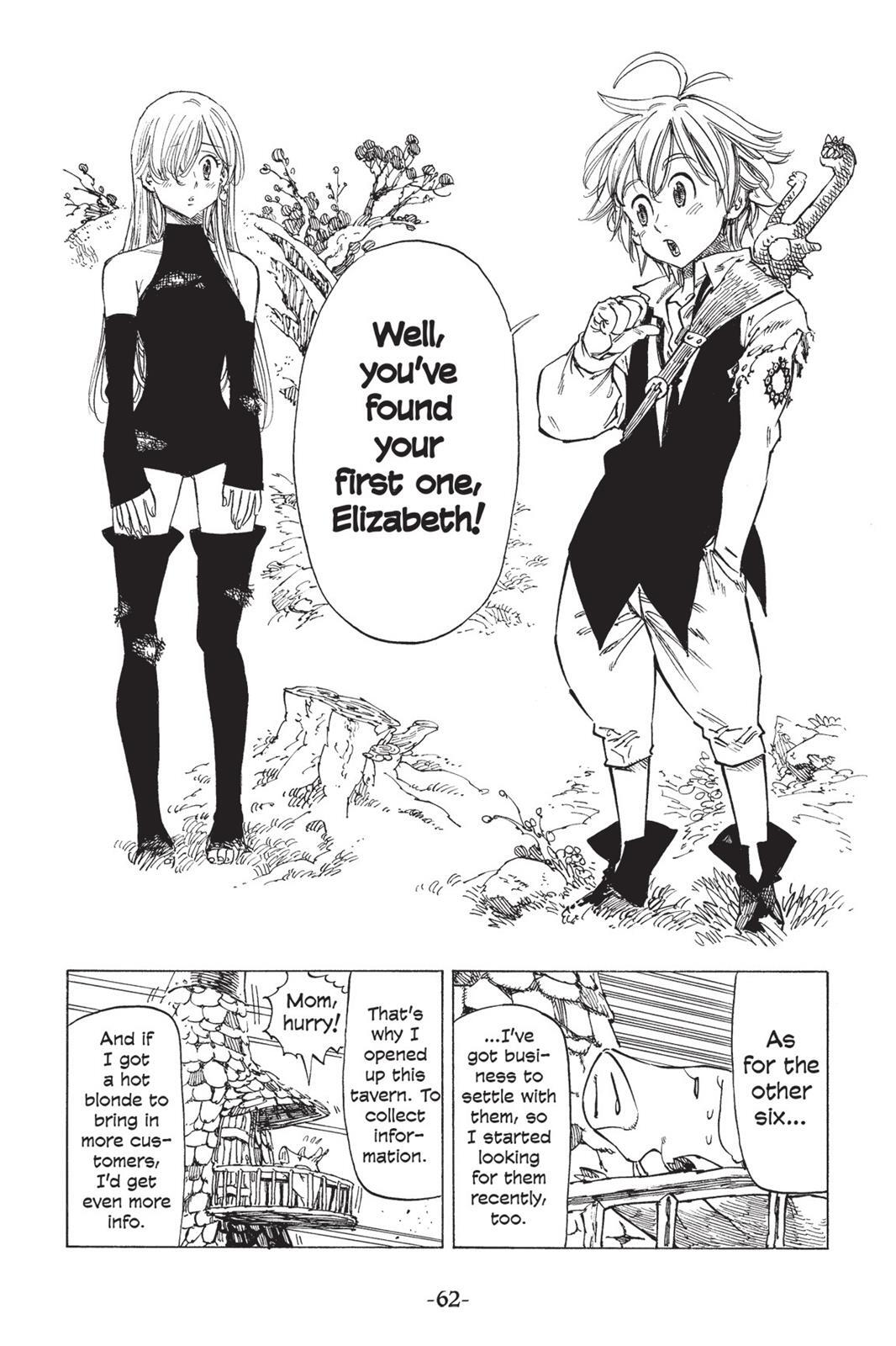 Read The Seven Deadly Sins- Seven Days Manga Online