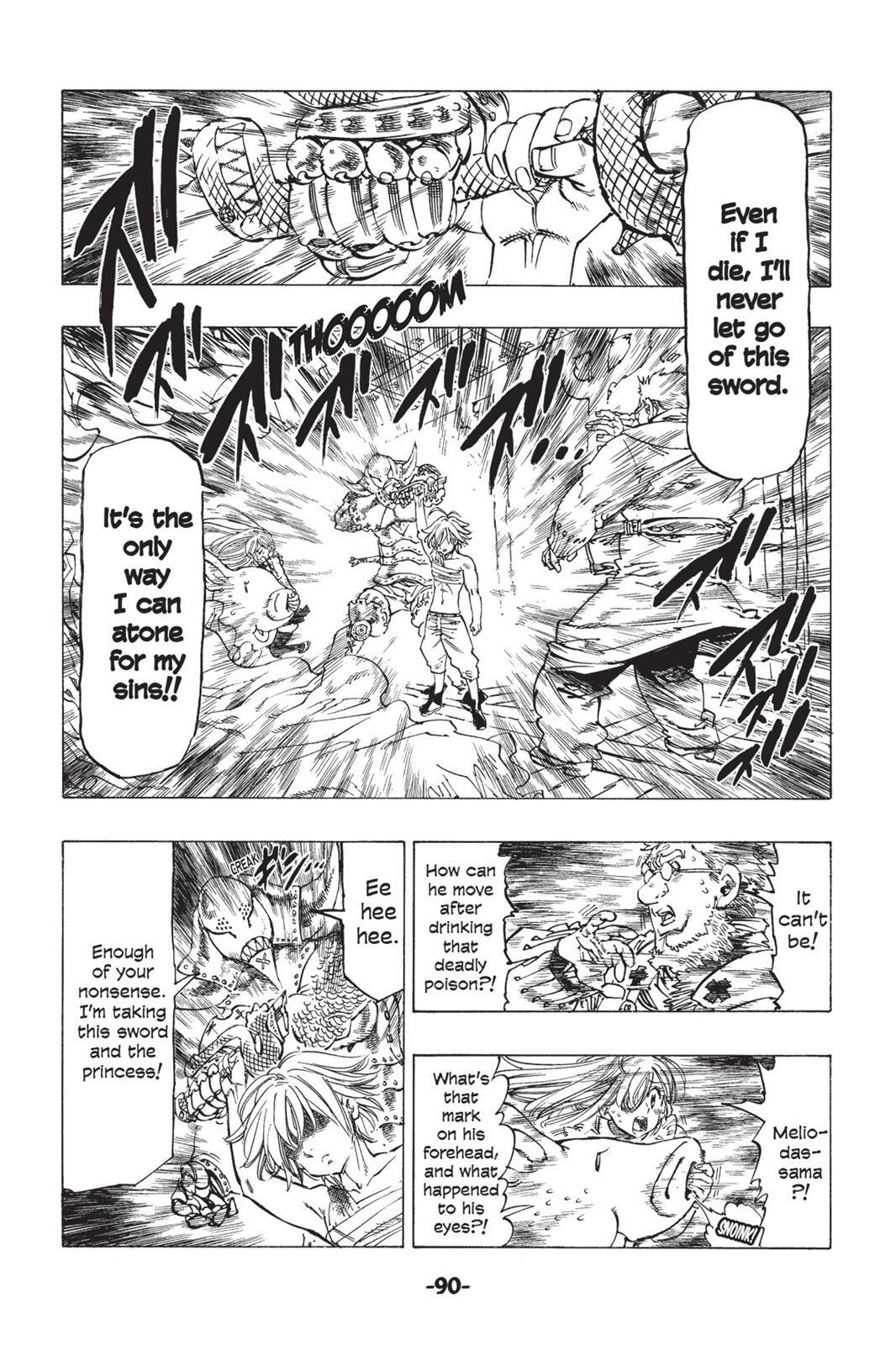 Read The Seven Deadly Sins- Seven Days Manga Online