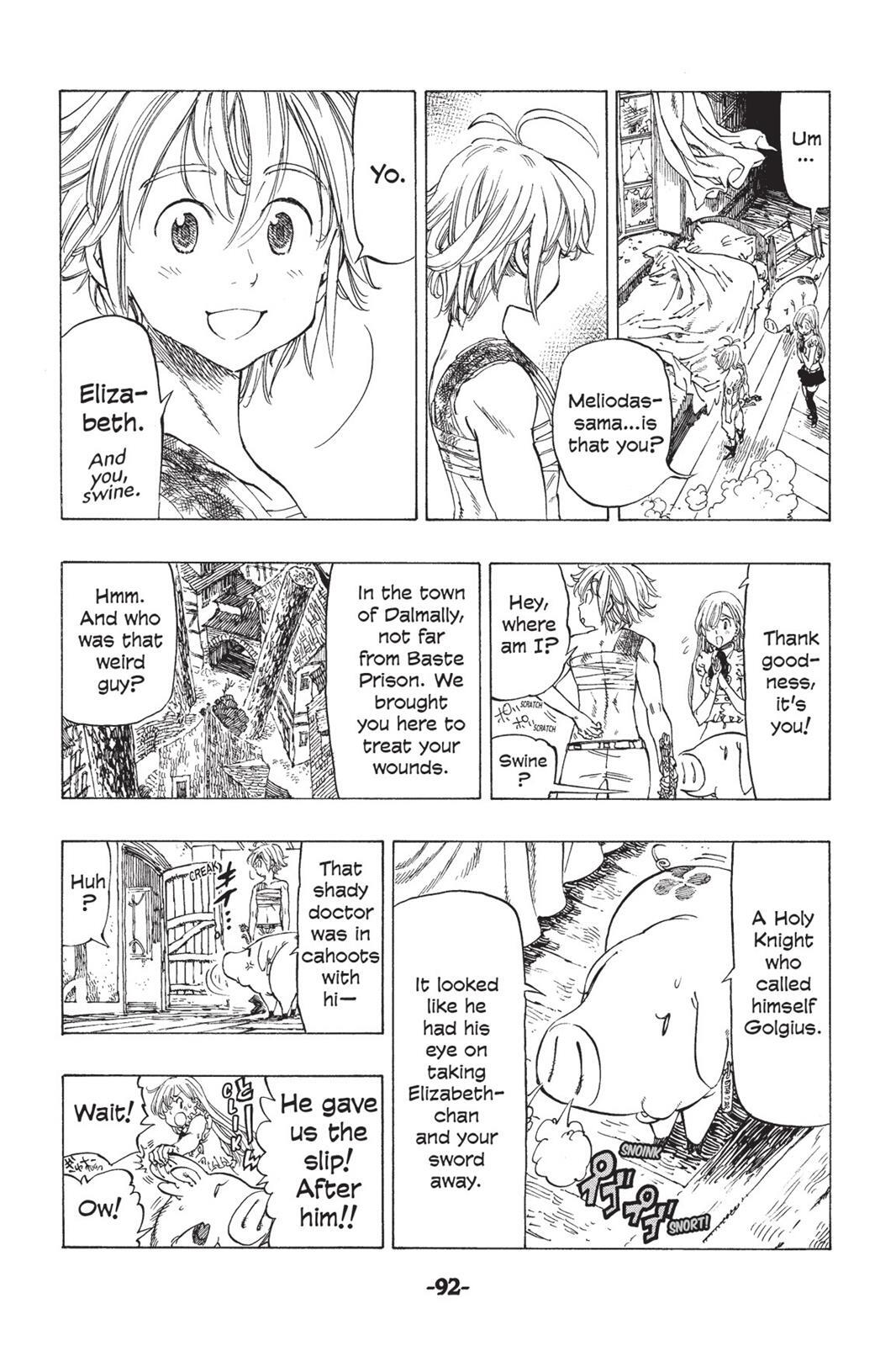 Read The Seven Deadly Sins- Seven Days Manga Online