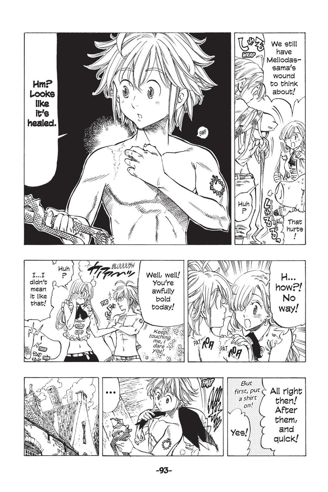 Read The Seven Deadly Sins- Seven Days Manga Online