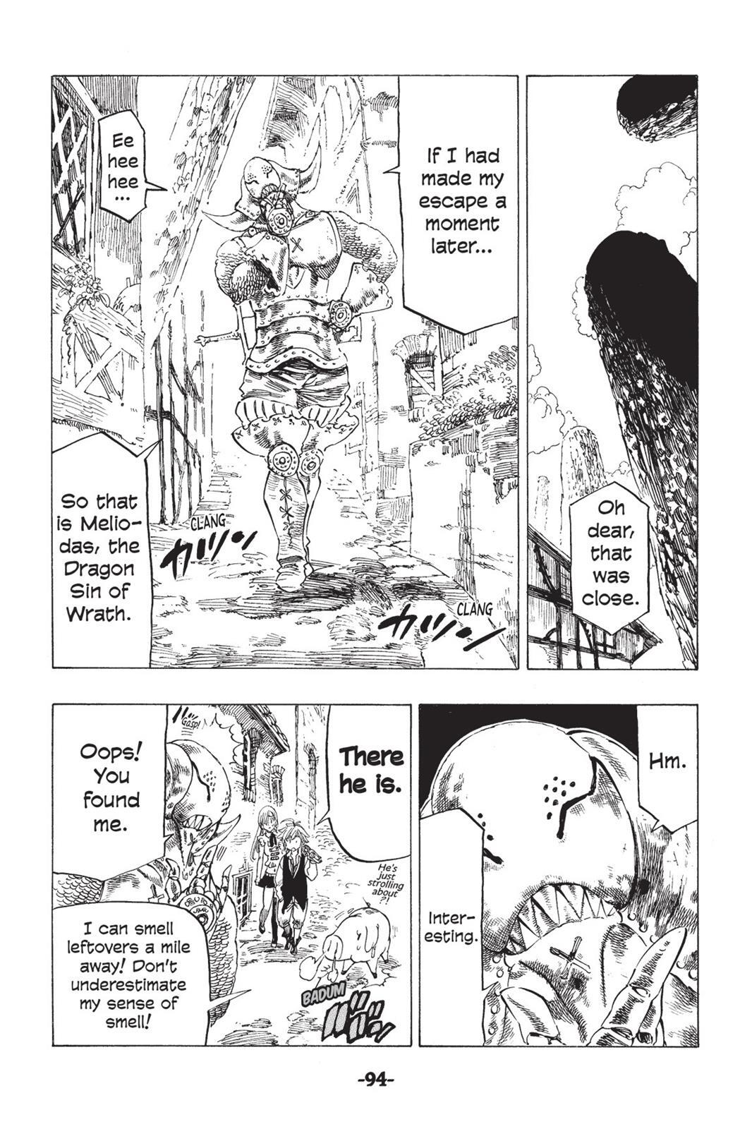 Read The Seven Deadly Sins- Seven Days Manga Online
