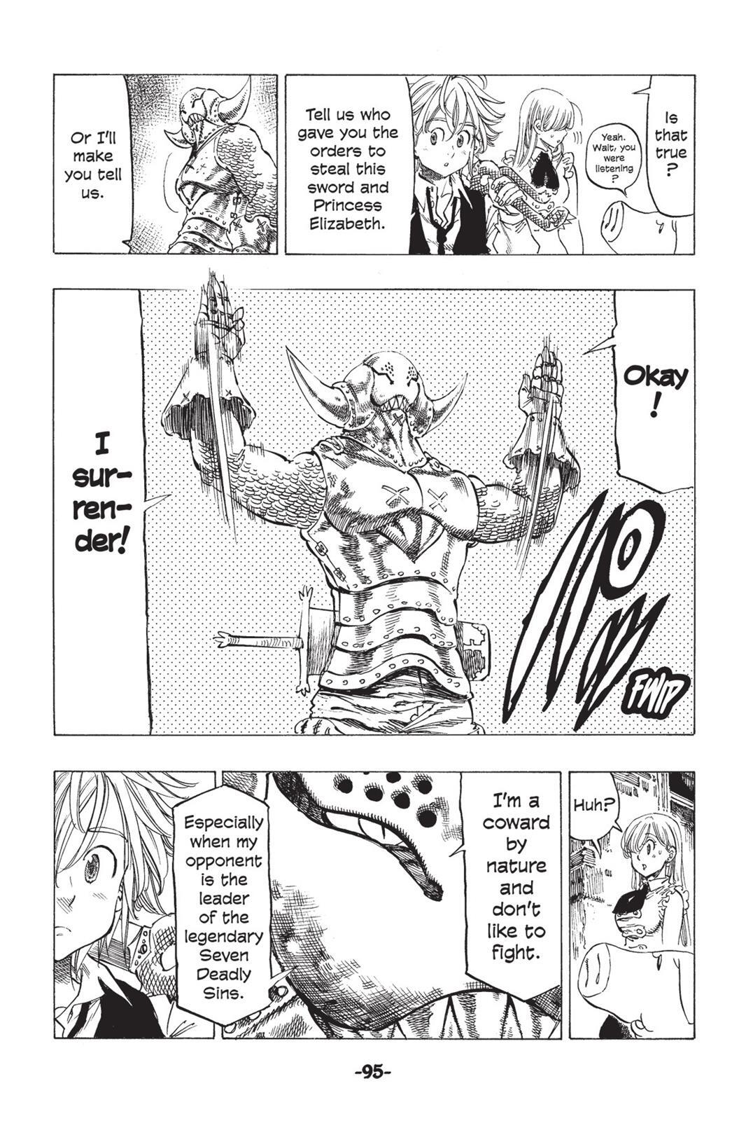 Read The Seven Deadly Sins- Seven Days Manga Online