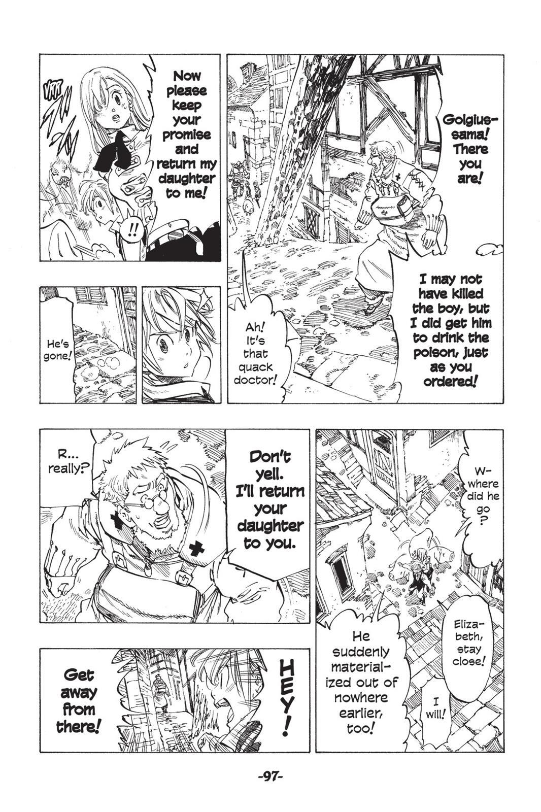 Read The Seven Deadly Sins- Seven Days Manga Online
