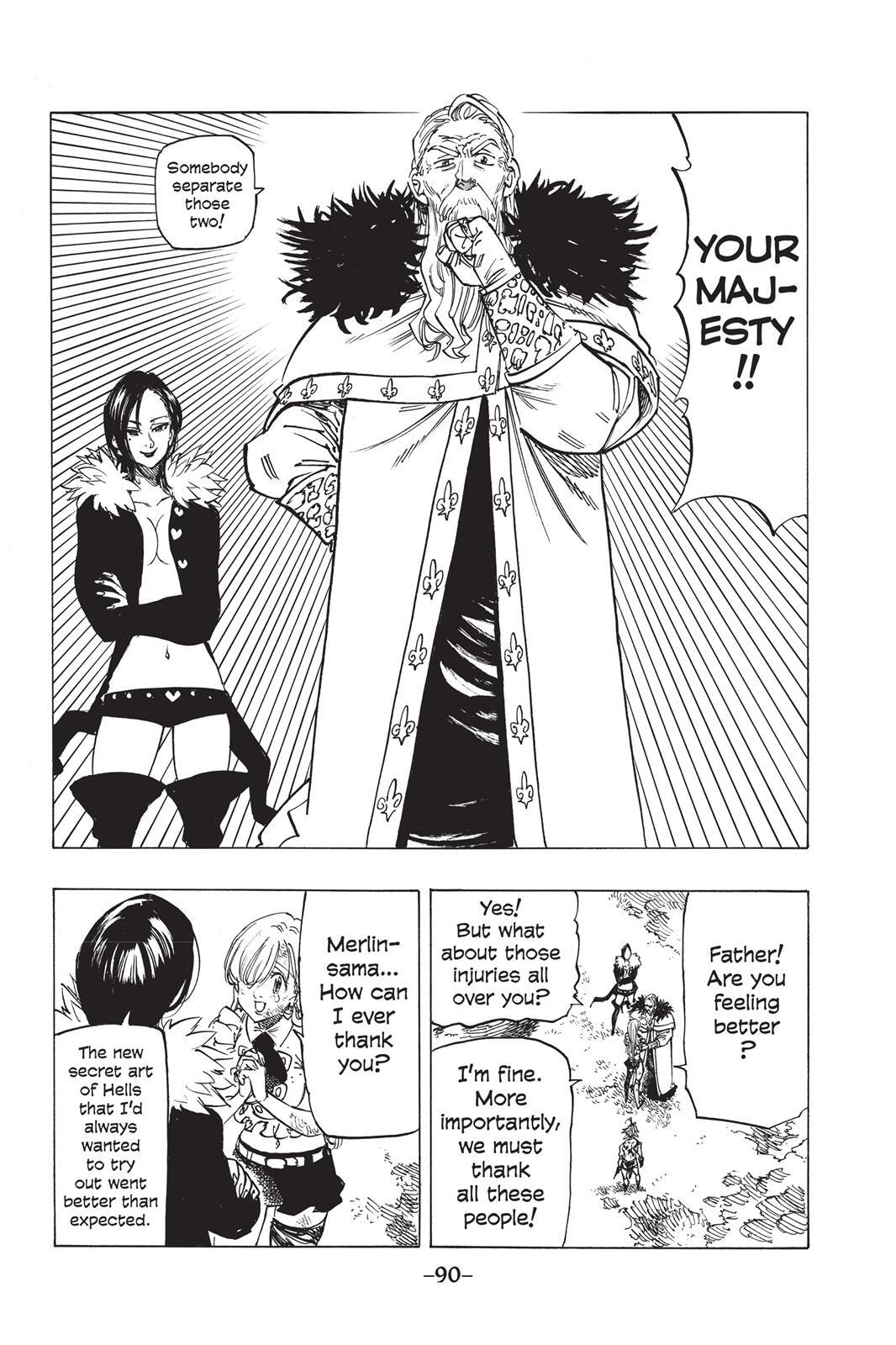 Read The Seven Deadly Sins- Seven Days Manga Online