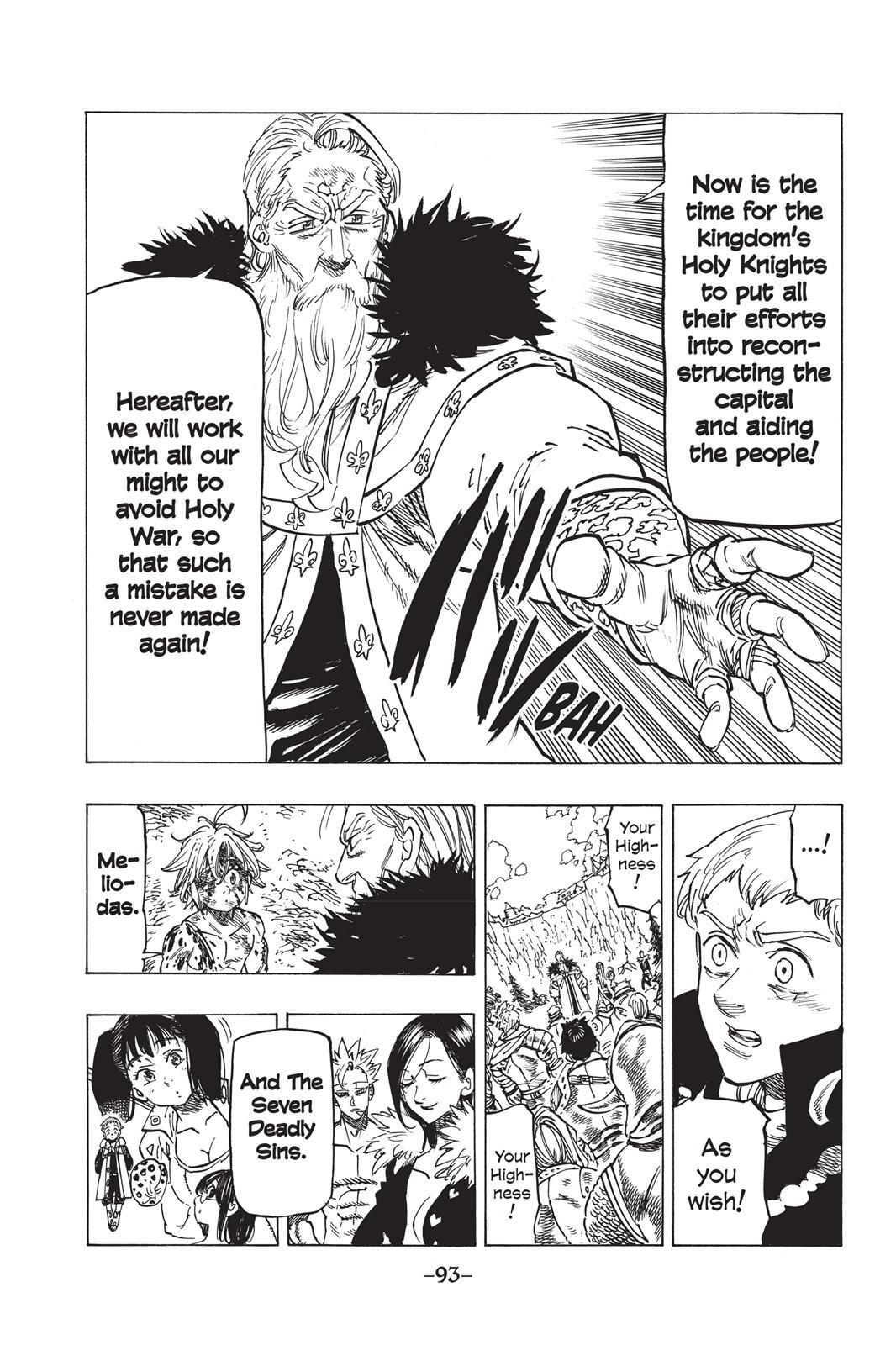 Read The Seven Deadly Sins- Seven Days Manga Online