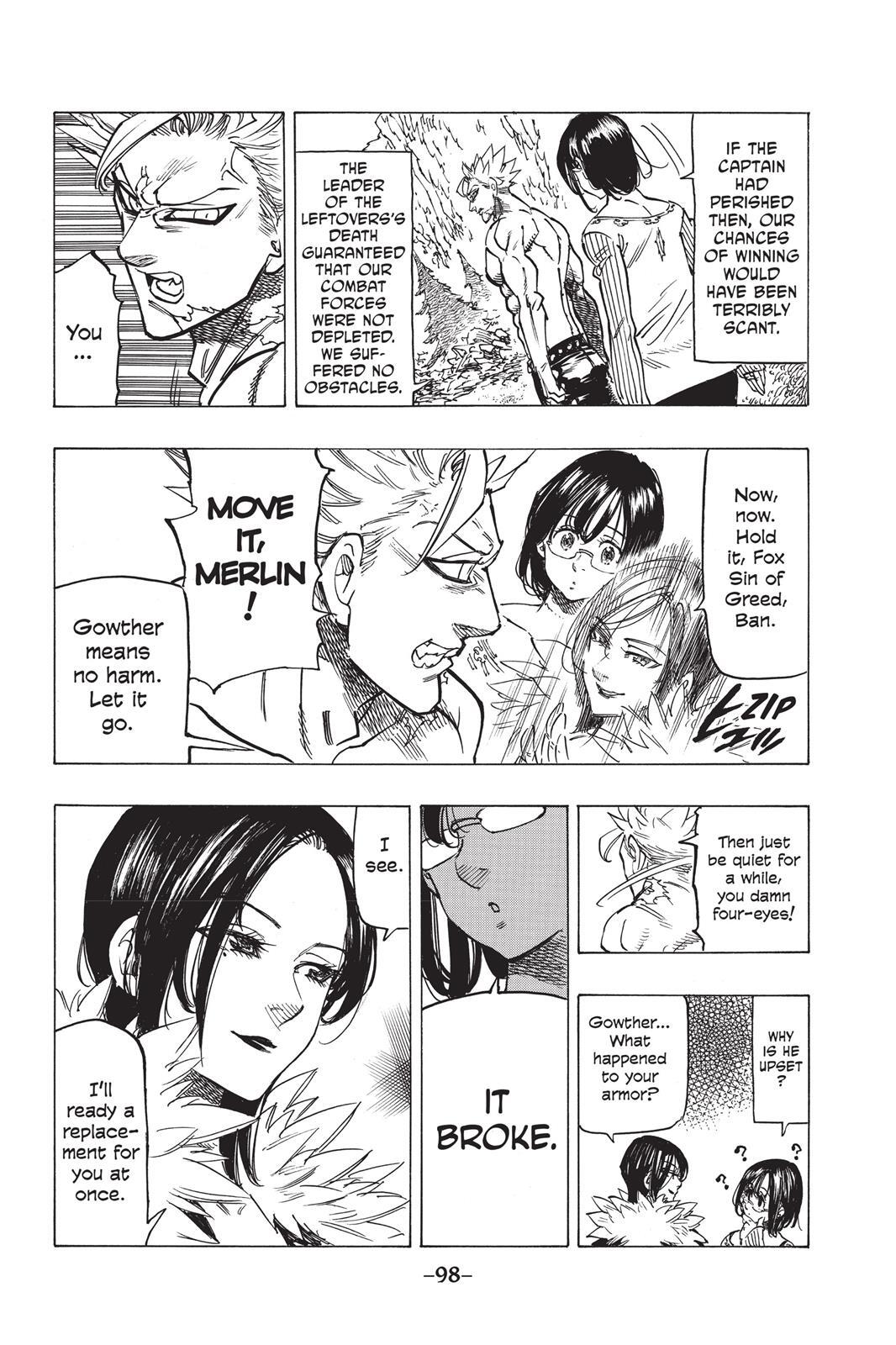 Read The Seven Deadly Sins- Seven Days Manga Online