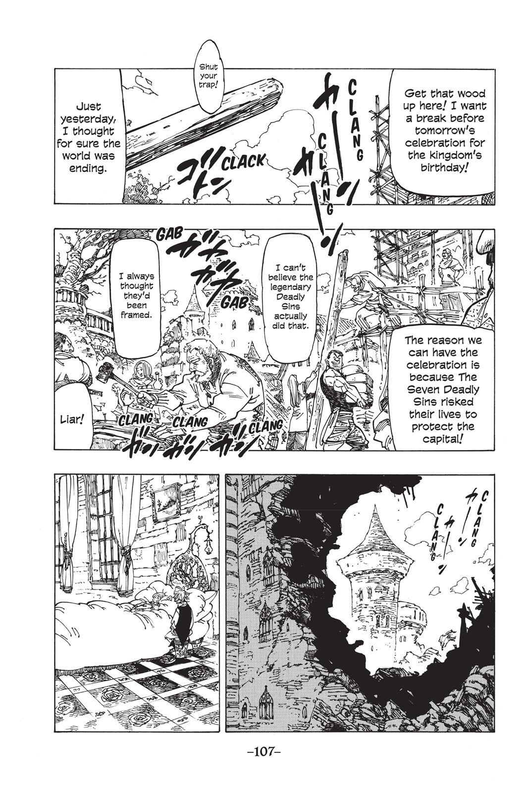Read The Seven Deadly Sins- Seven Days Manga Online