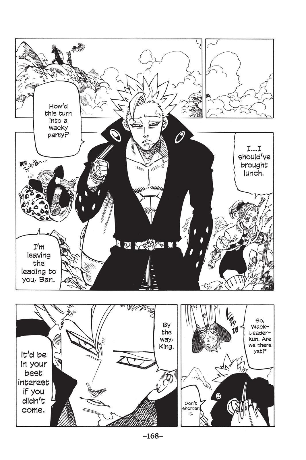 Read The Seven Deadly Sins- Seven Days Manga Online