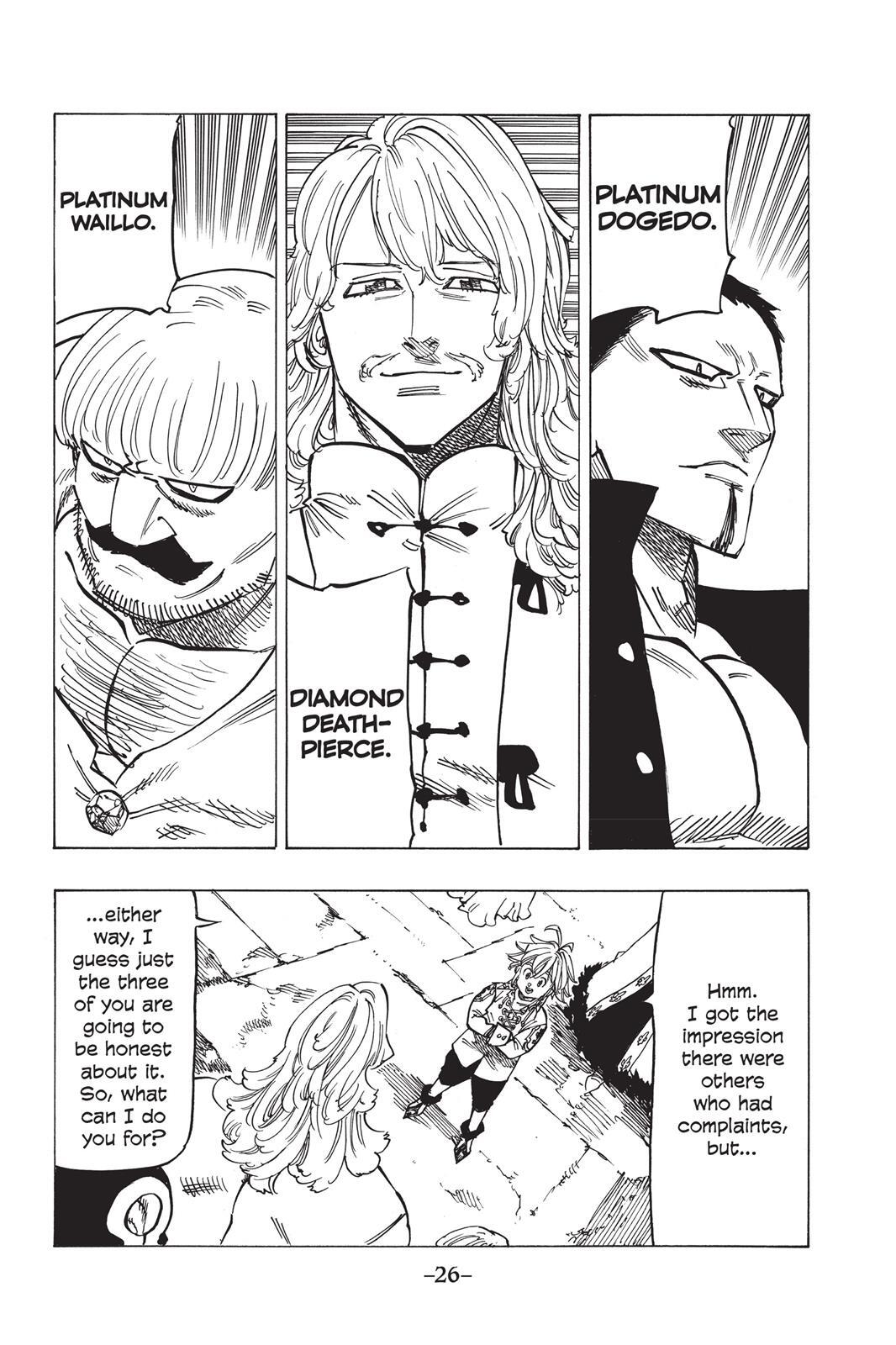 Read The Seven Deadly Sins- Seven Days Manga Online