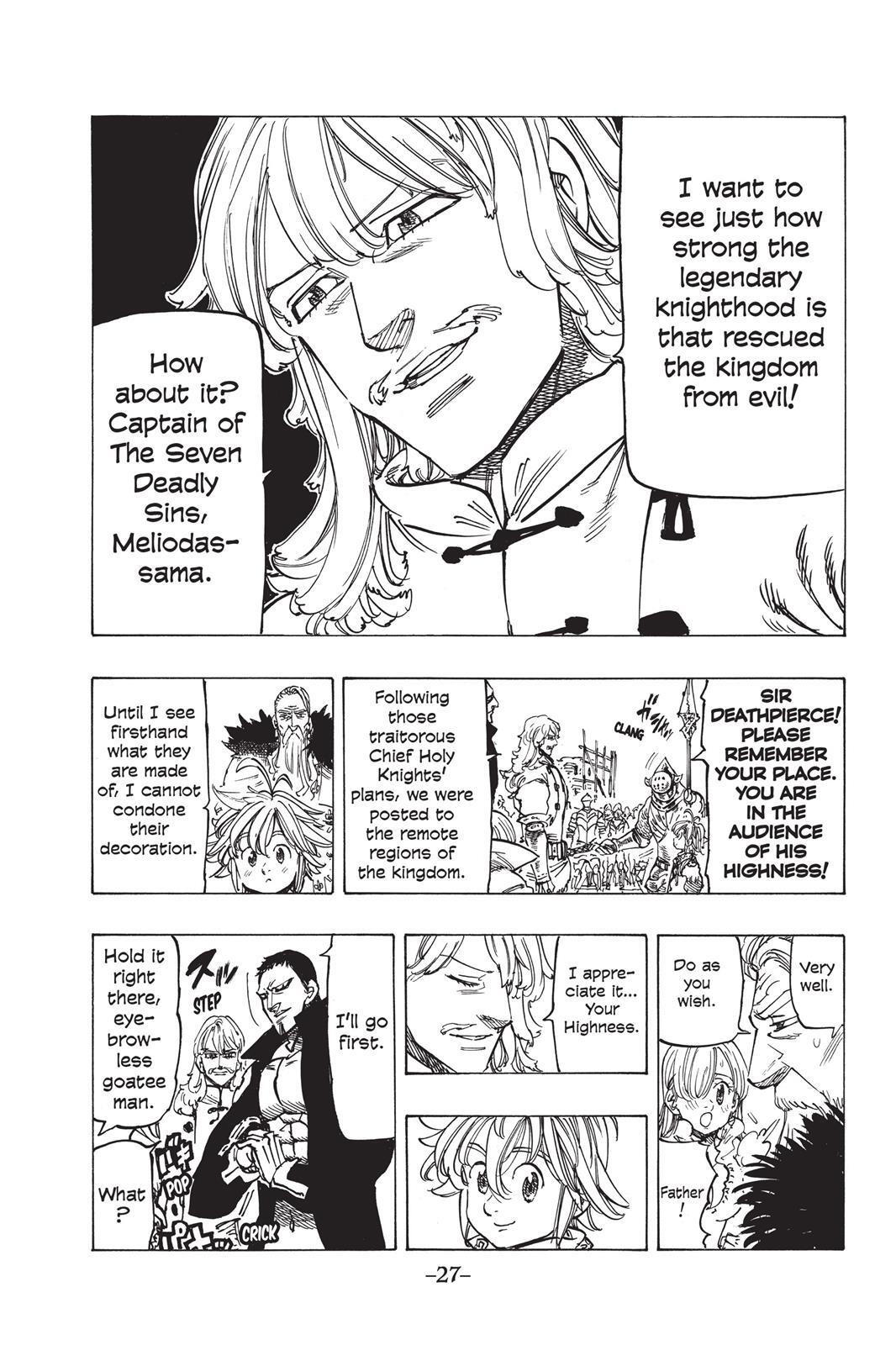 Read The Seven Deadly Sins- Seven Days Manga Online