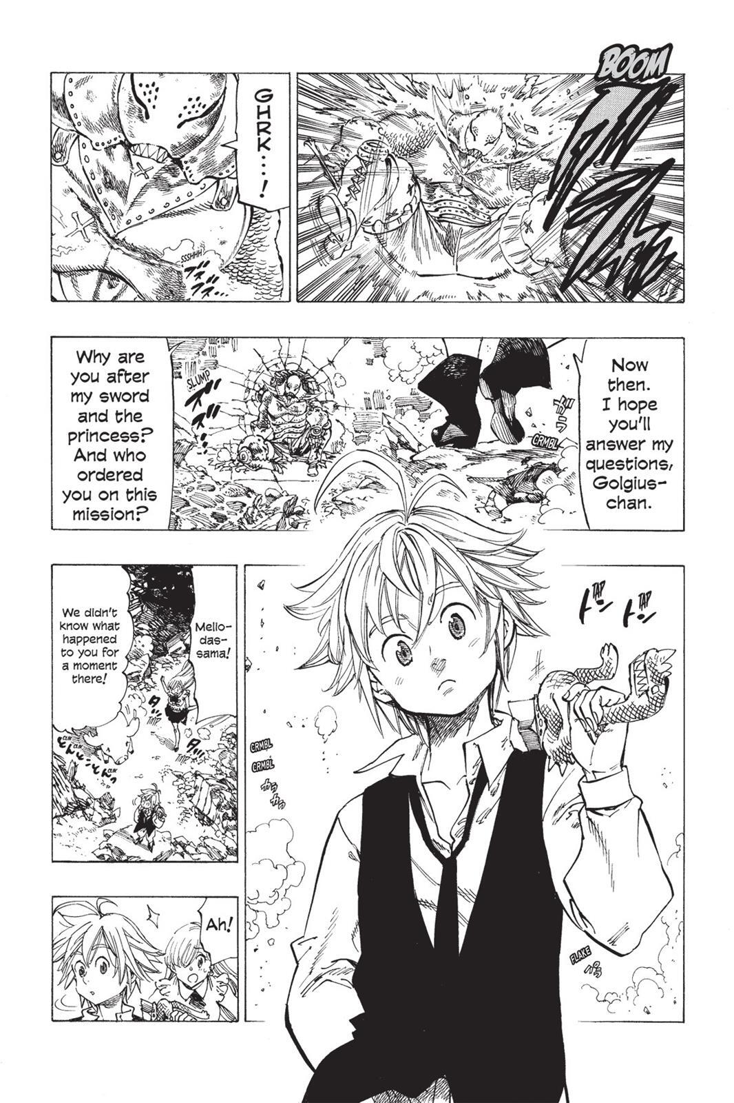 Read The Seven Deadly Sins- Seven Days Manga Online