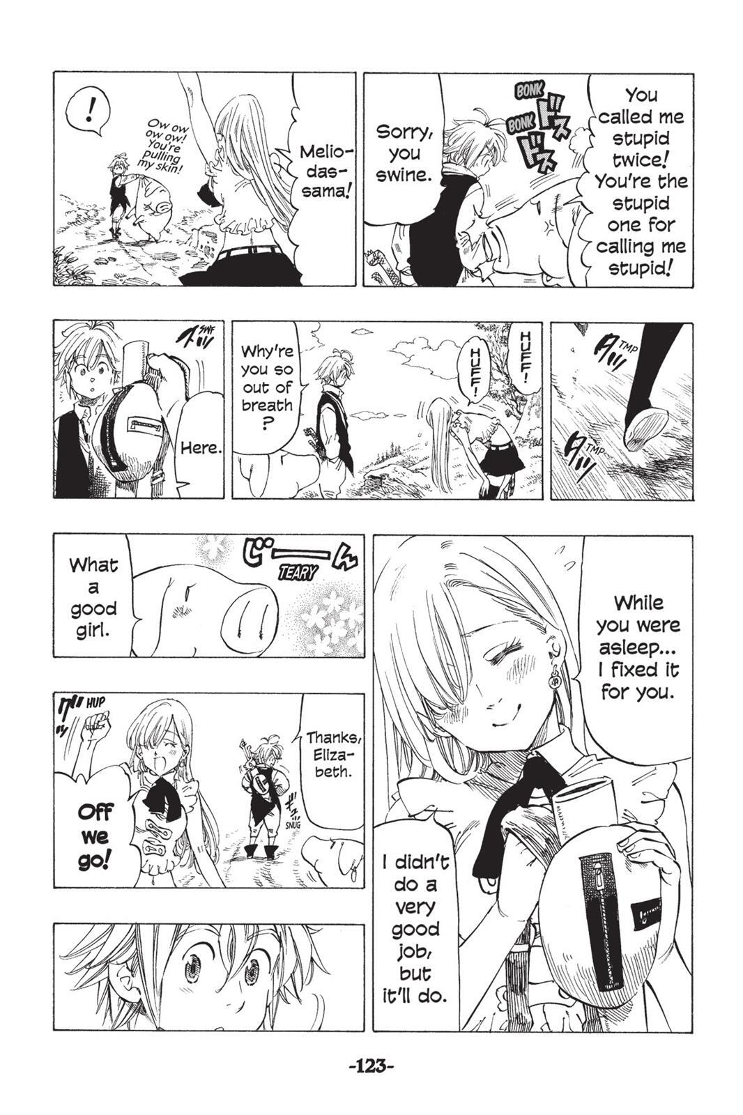 Read The Seven Deadly Sins- Seven Days Manga Online