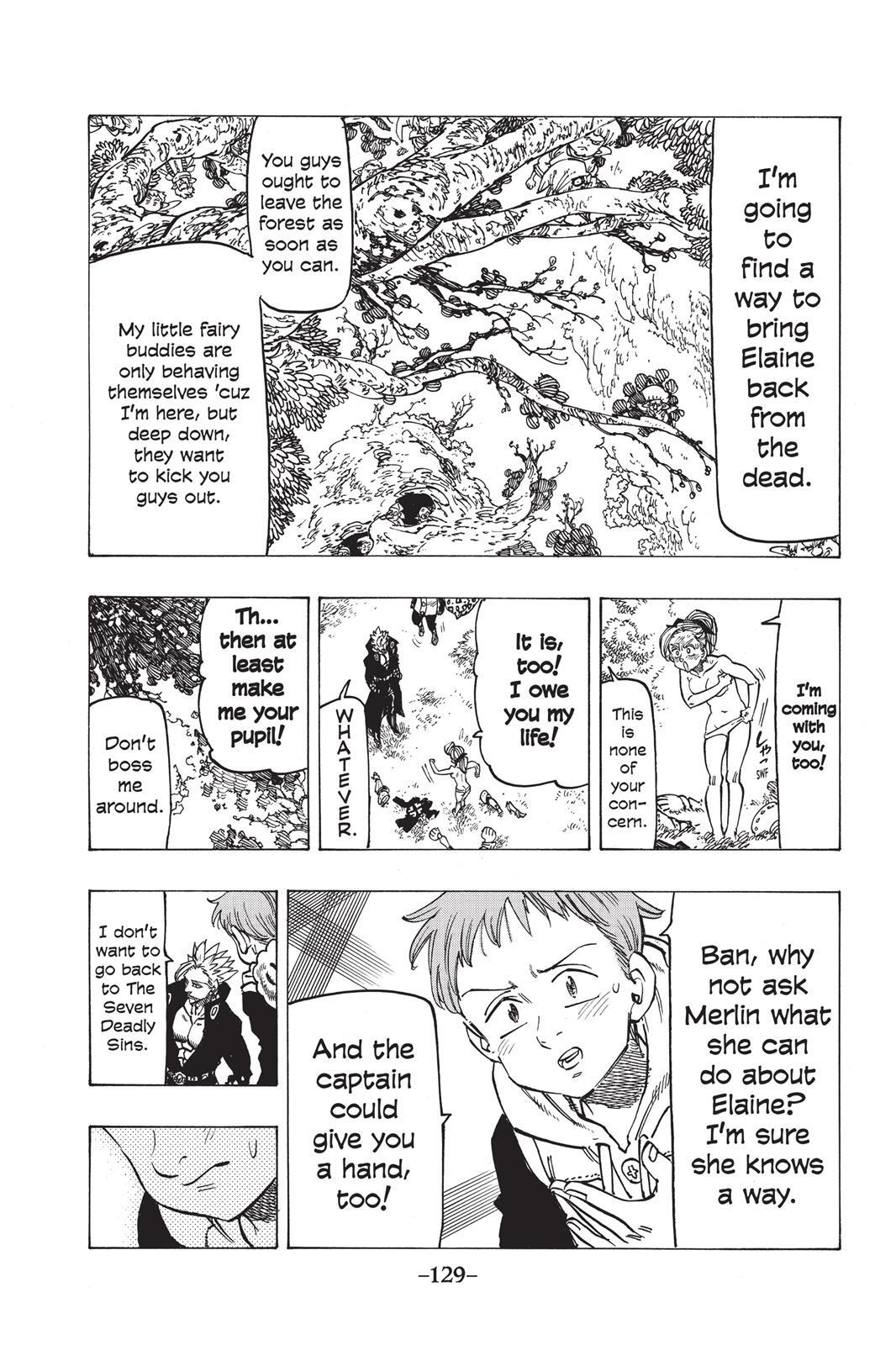 Read The Seven Deadly Sins- Seven Days Manga Online