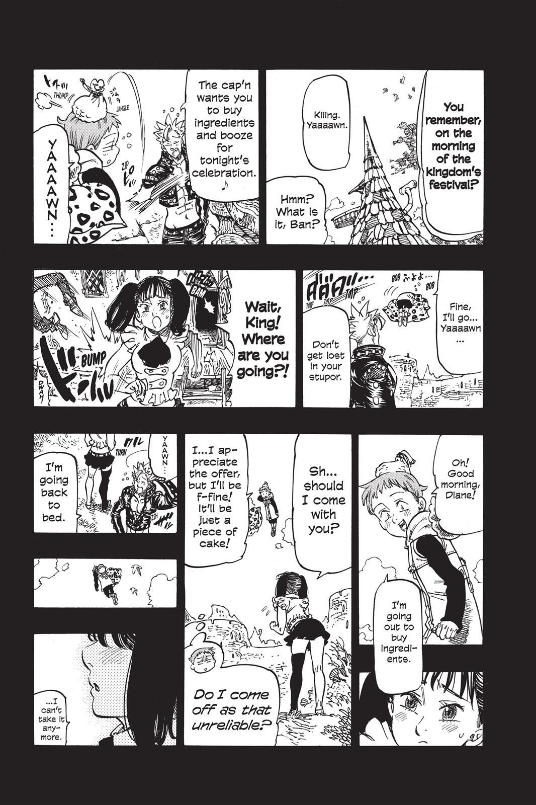 Read The Seven Deadly Sins- Seven Days Manga Online