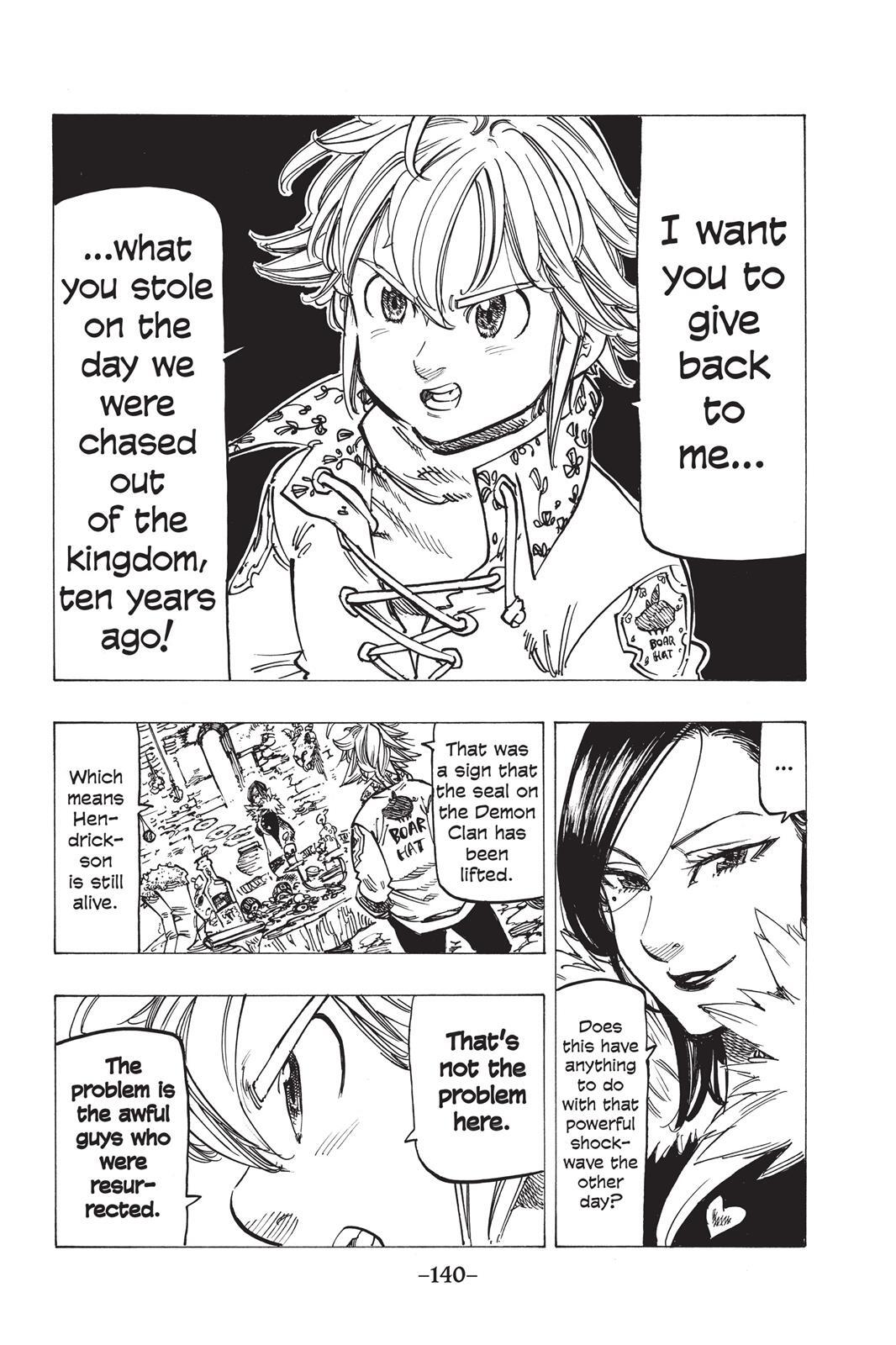 Read The Seven Deadly Sins- Seven Days Manga Online