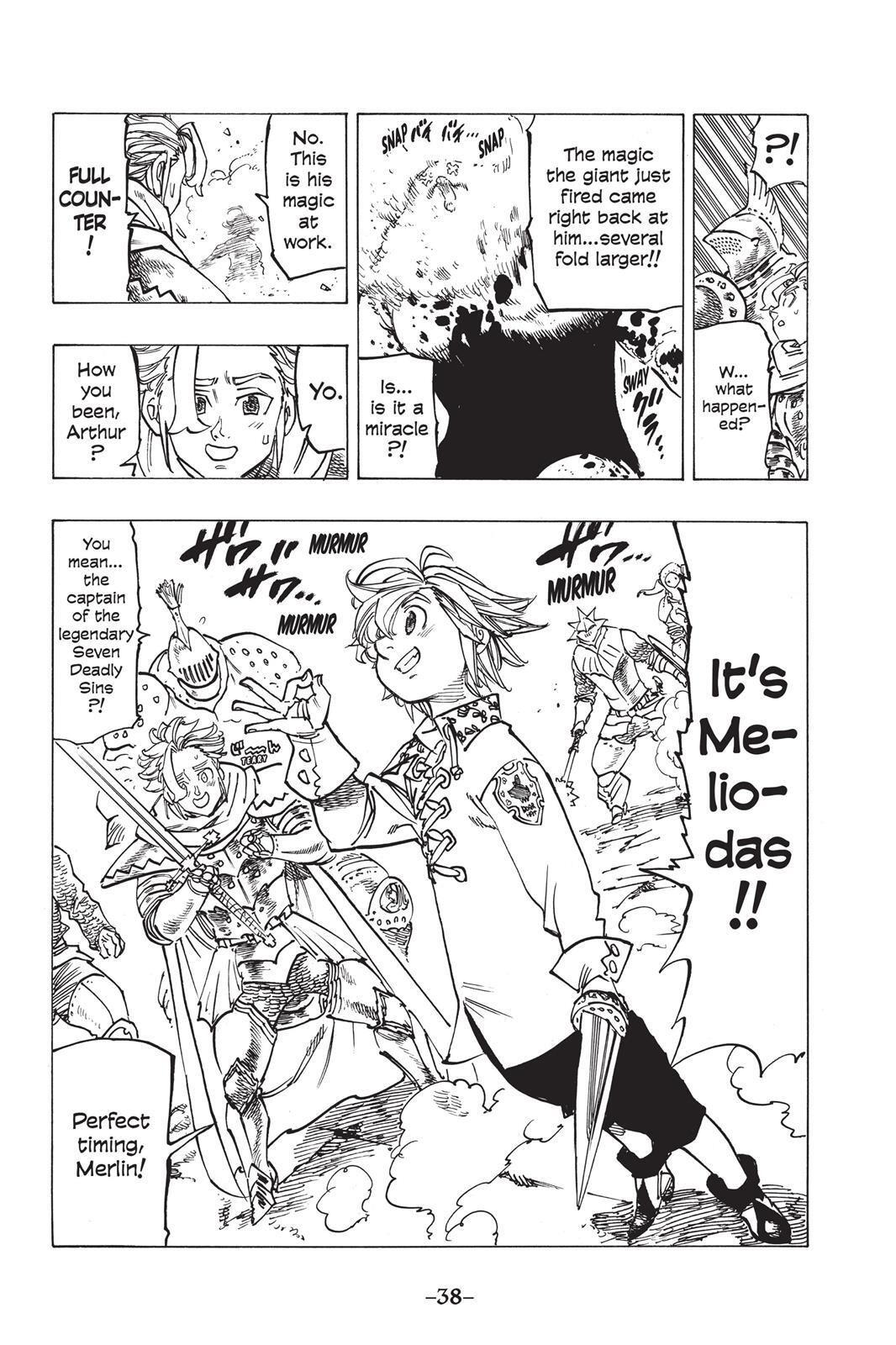 Read The Seven Deadly Sins- Seven Days Manga Online