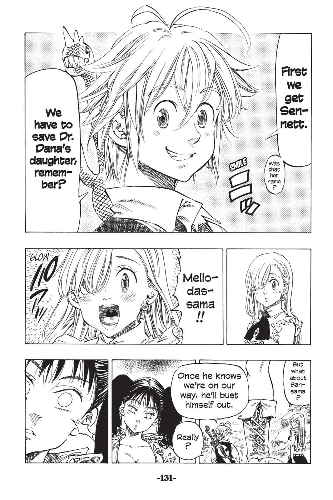 Read The Seven Deadly Sins- Seven Days Manga Online