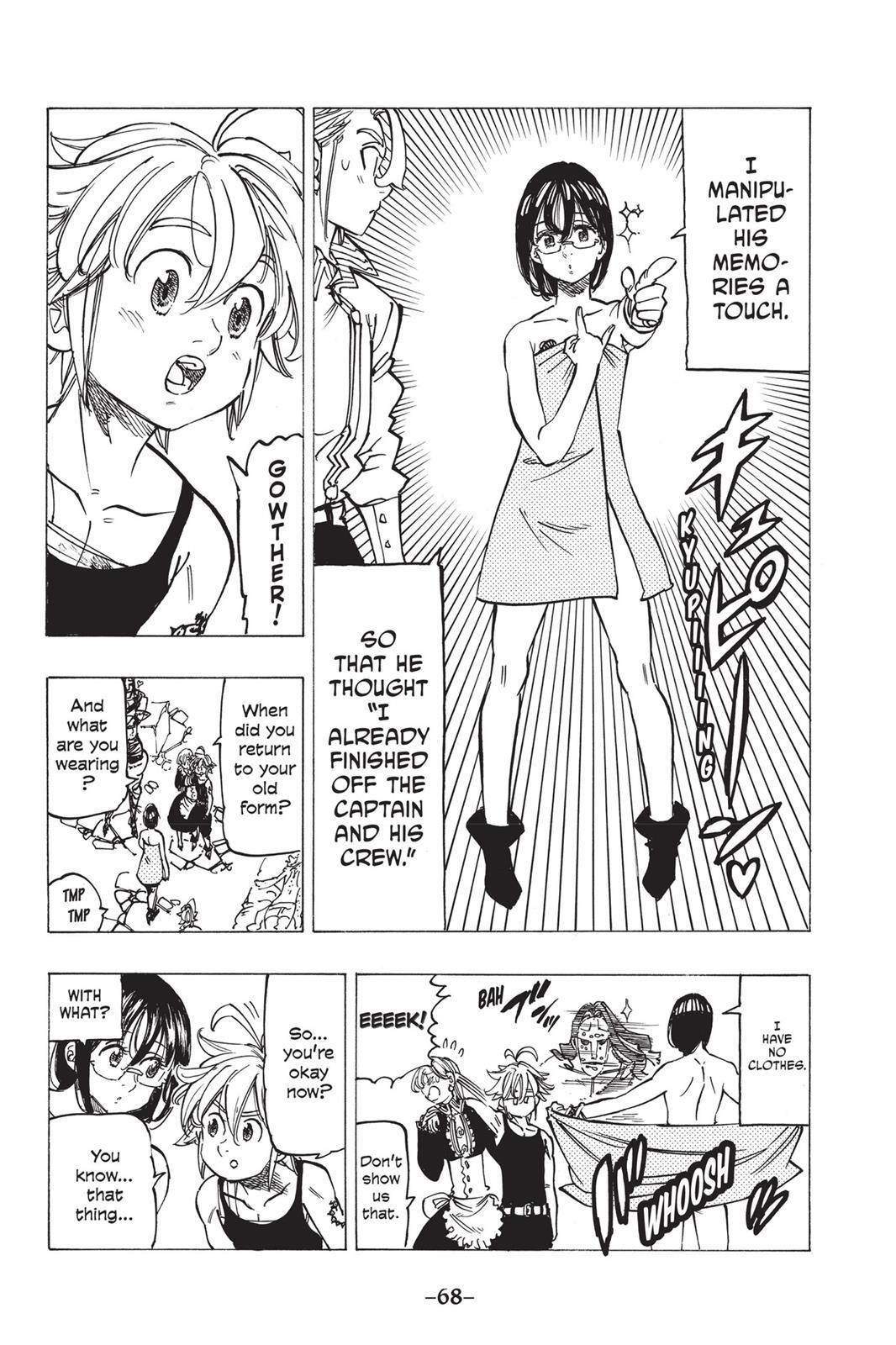 Read The Seven Deadly Sins- Seven Days Manga Online