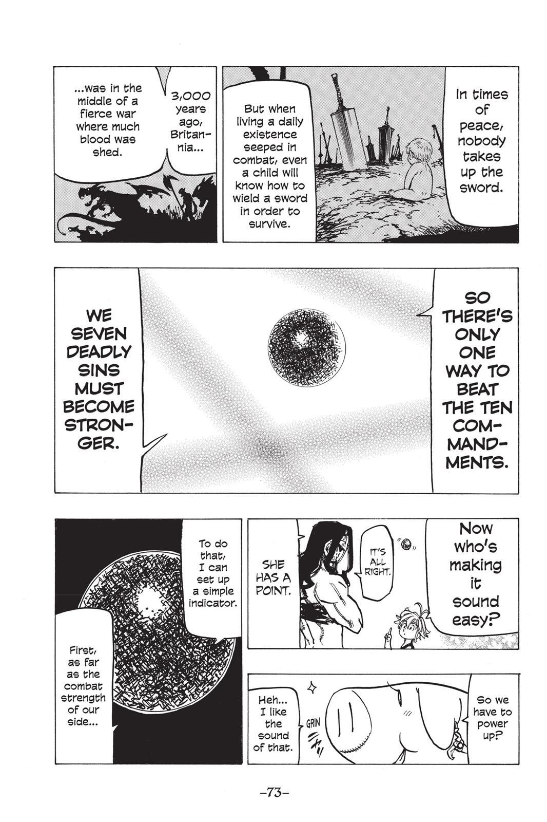Read The Seven Deadly Sins- Seven Days Manga Online