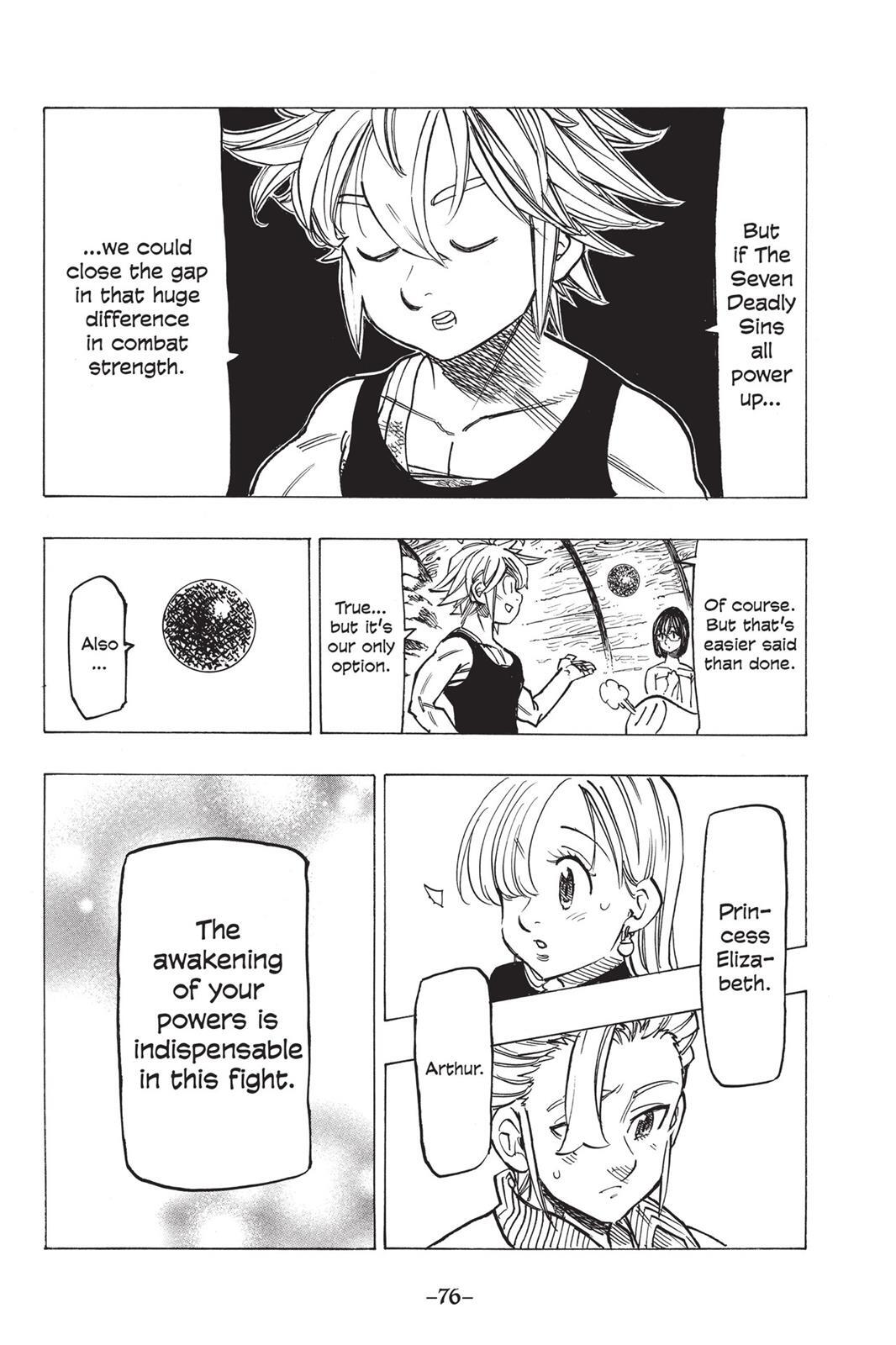 Read The Seven Deadly Sins- Seven Days Manga Online