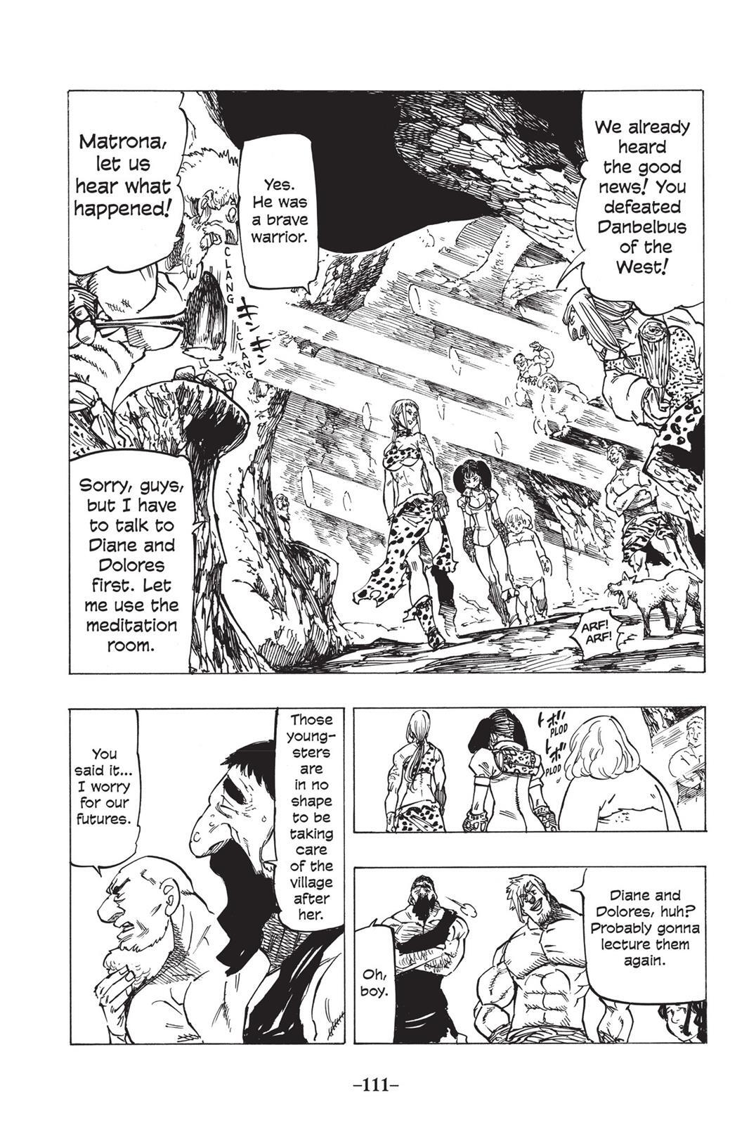 Read The Seven Deadly Sins- Seven Days Manga Online