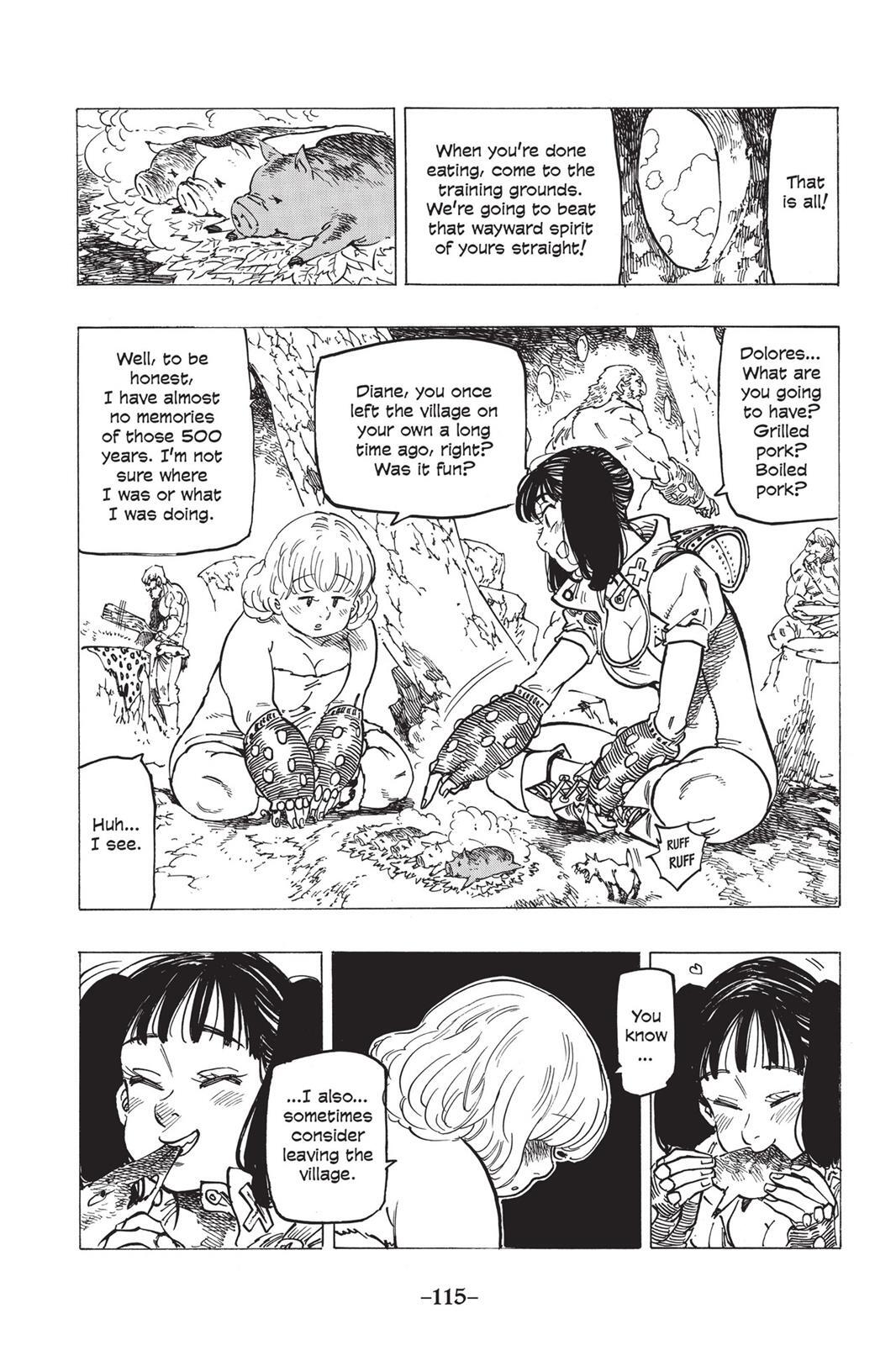 Read The Seven Deadly Sins- Seven Days Manga Online