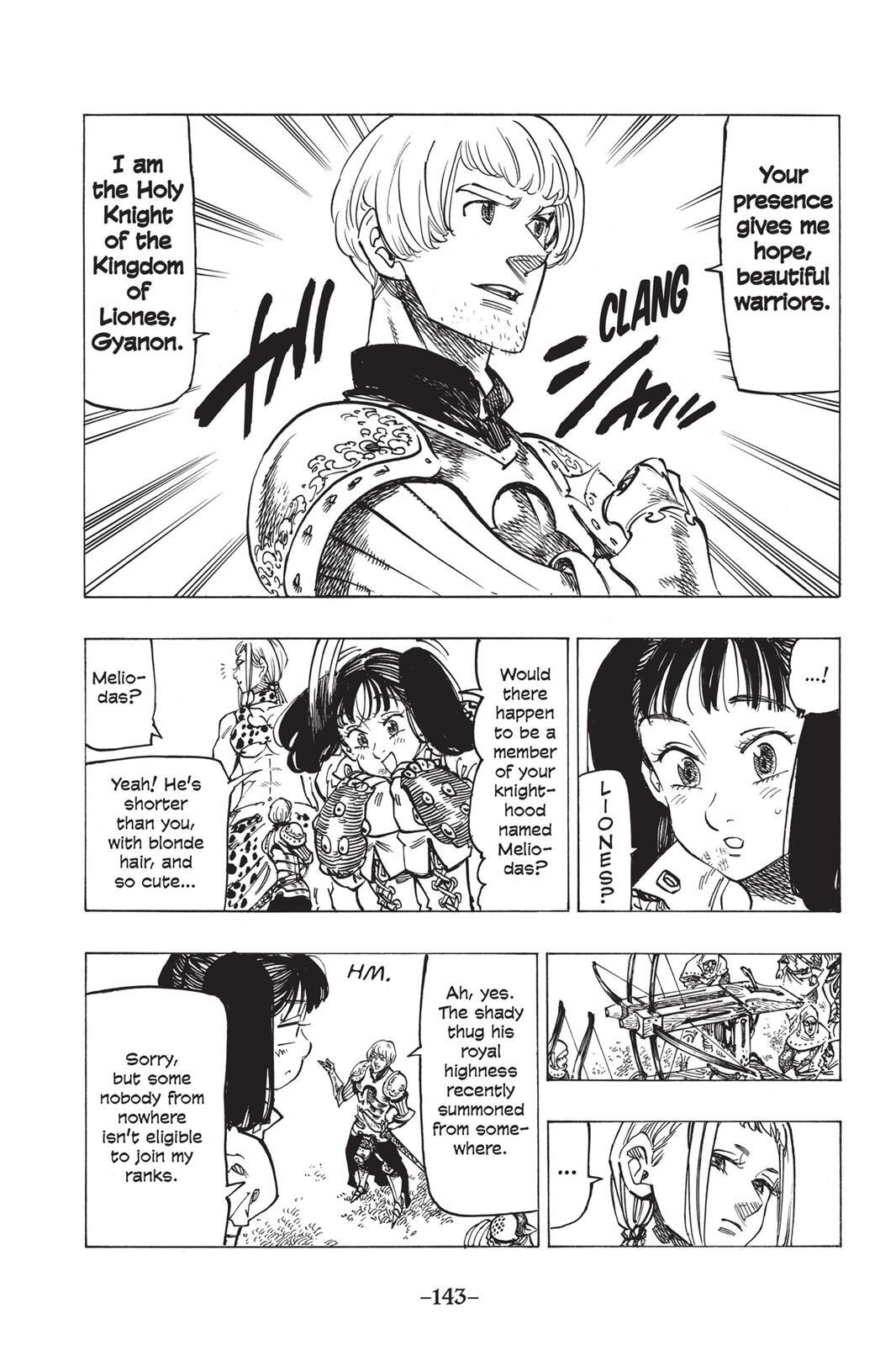 Read The Seven Deadly Sins- Seven Days Manga Online