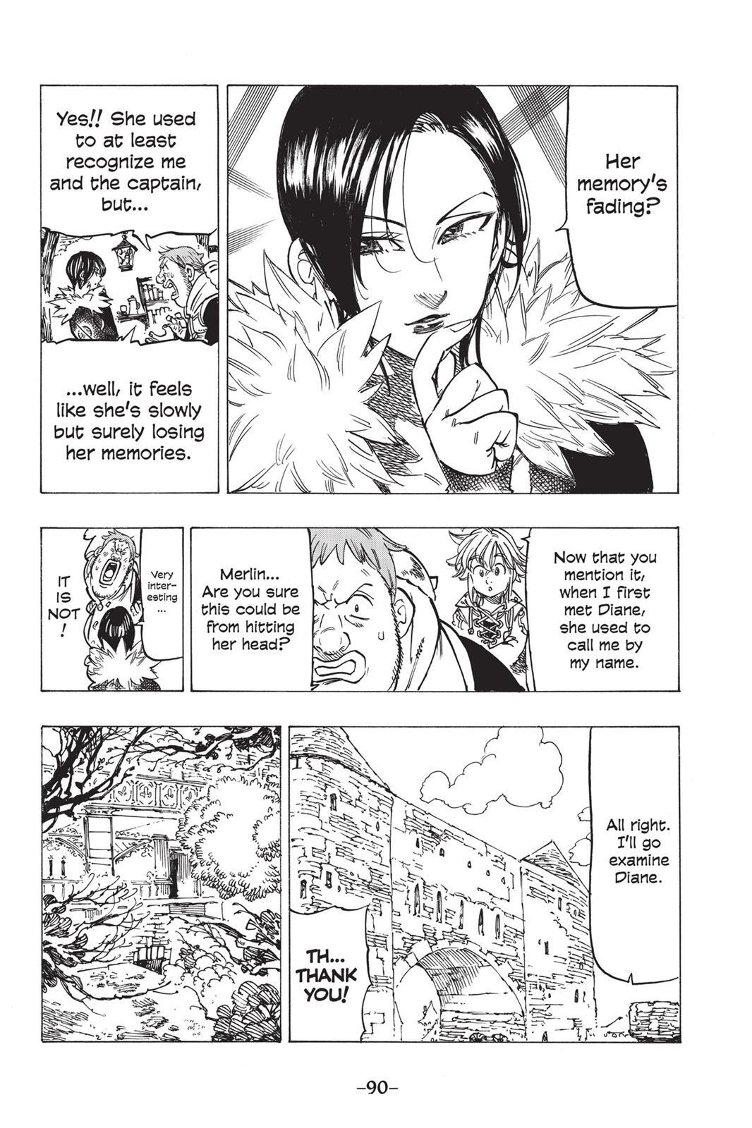 Read The Seven Deadly Sins- Seven Days Manga Online