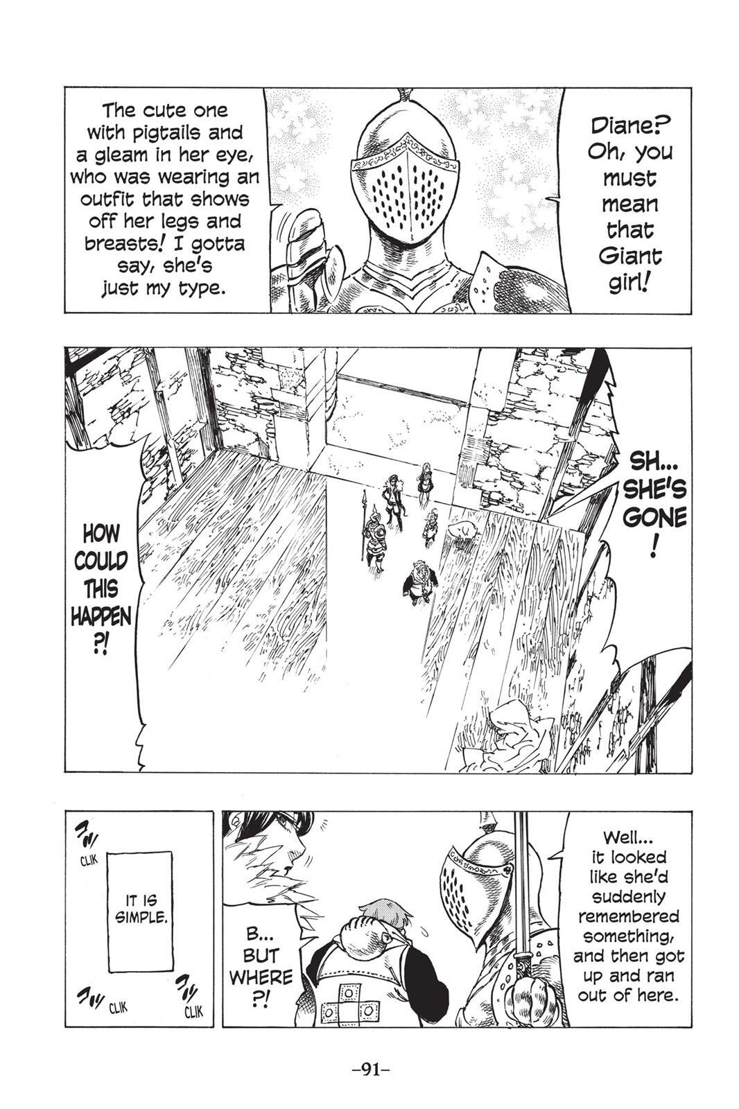 Read The Seven Deadly Sins- Seven Days Manga Online