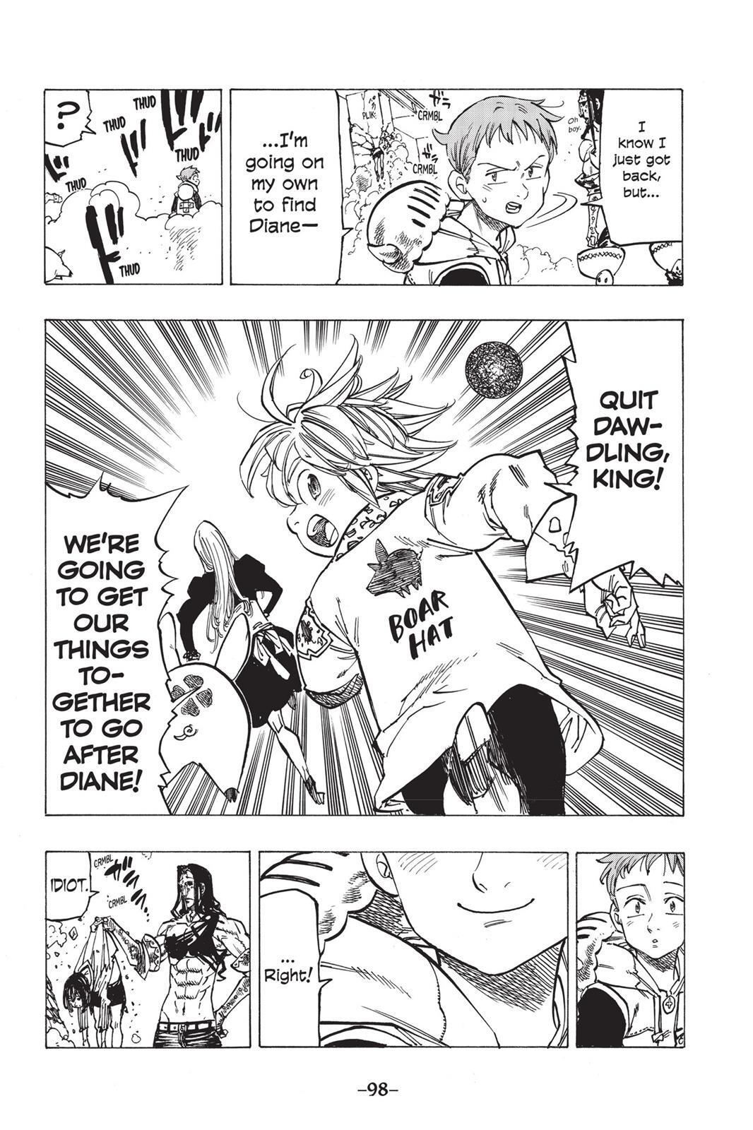 Read The Seven Deadly Sins- Seven Days Manga Online