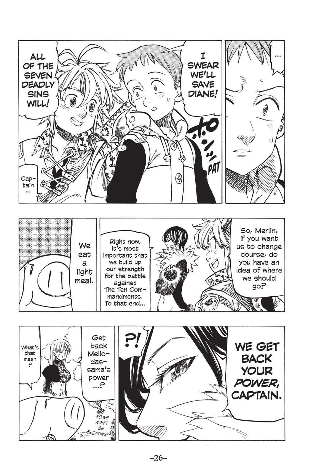 Read The Seven Deadly Sins- Seven Days Manga Online
