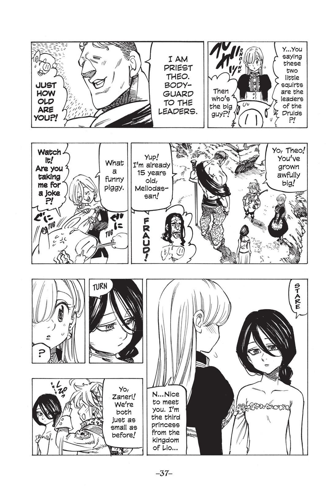Read The Seven Deadly Sins- Seven Days Manga Online