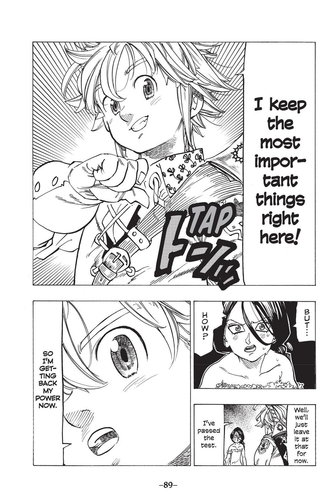 Read The Seven Deadly Sins- Seven Days Manga Online