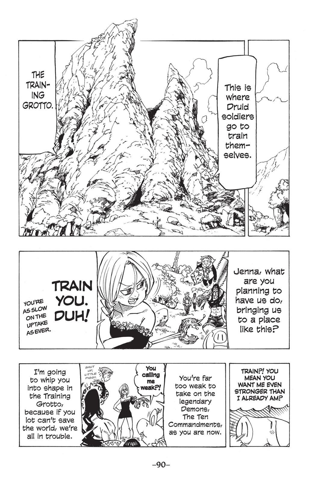 Read The Seven Deadly Sins- Seven Days Manga Online