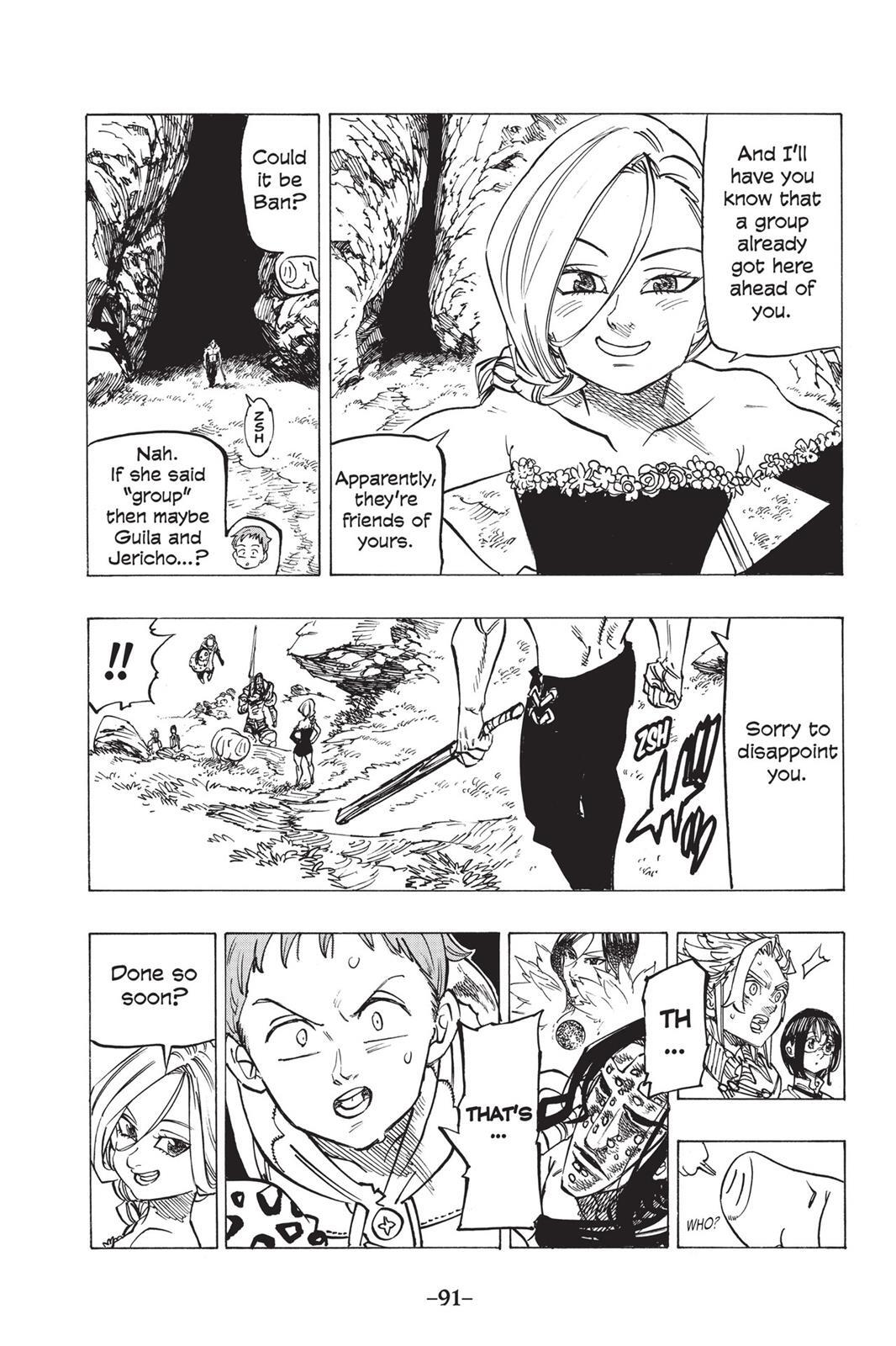Read The Seven Deadly Sins- Seven Days Manga Online