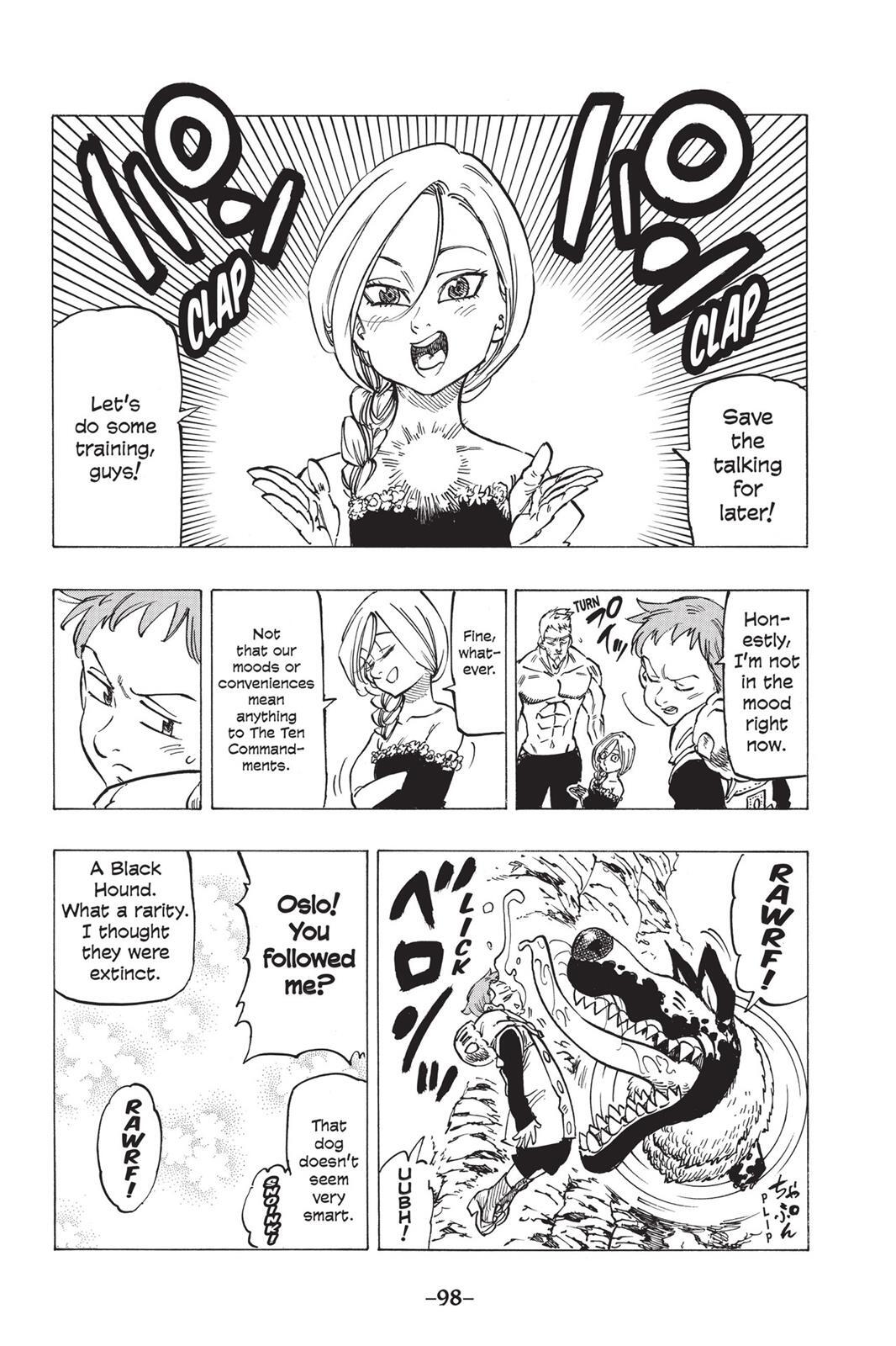 Read The Seven Deadly Sins- Seven Days Manga Online