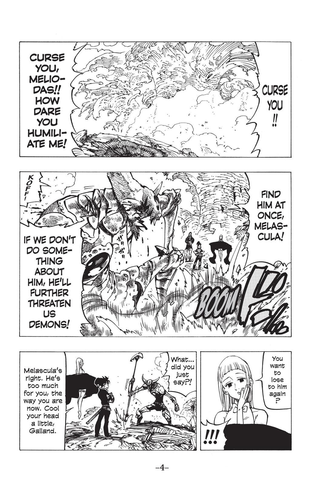 Read The Seven Deadly Sins- Seven Days Manga Online