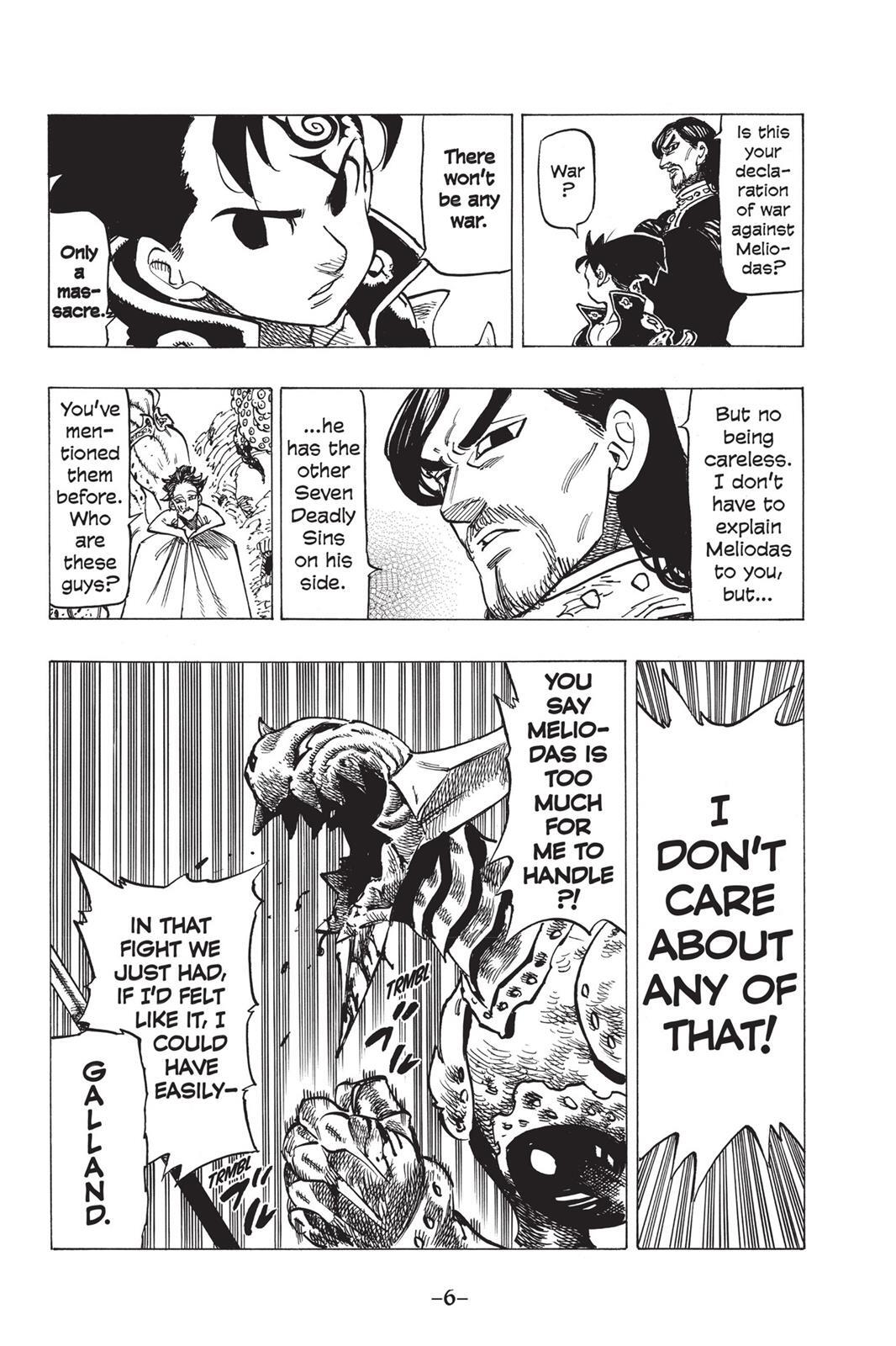 Read The Seven Deadly Sins- Seven Days Manga Online