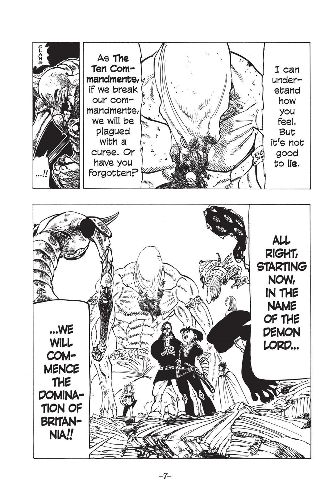 Read The Seven Deadly Sins- Seven Days Manga Online