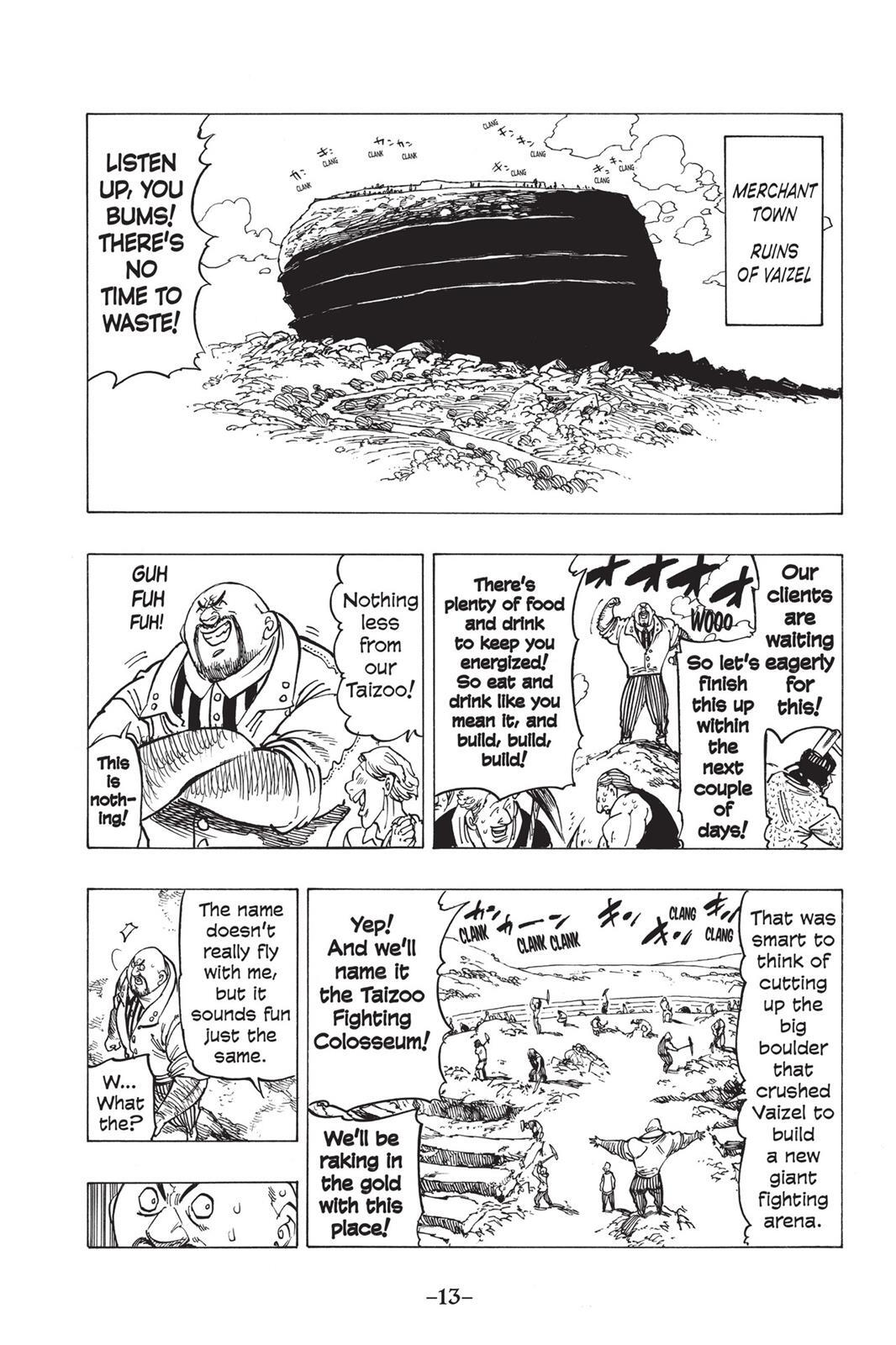 Read The Seven Deadly Sins- Seven Days Manga Online