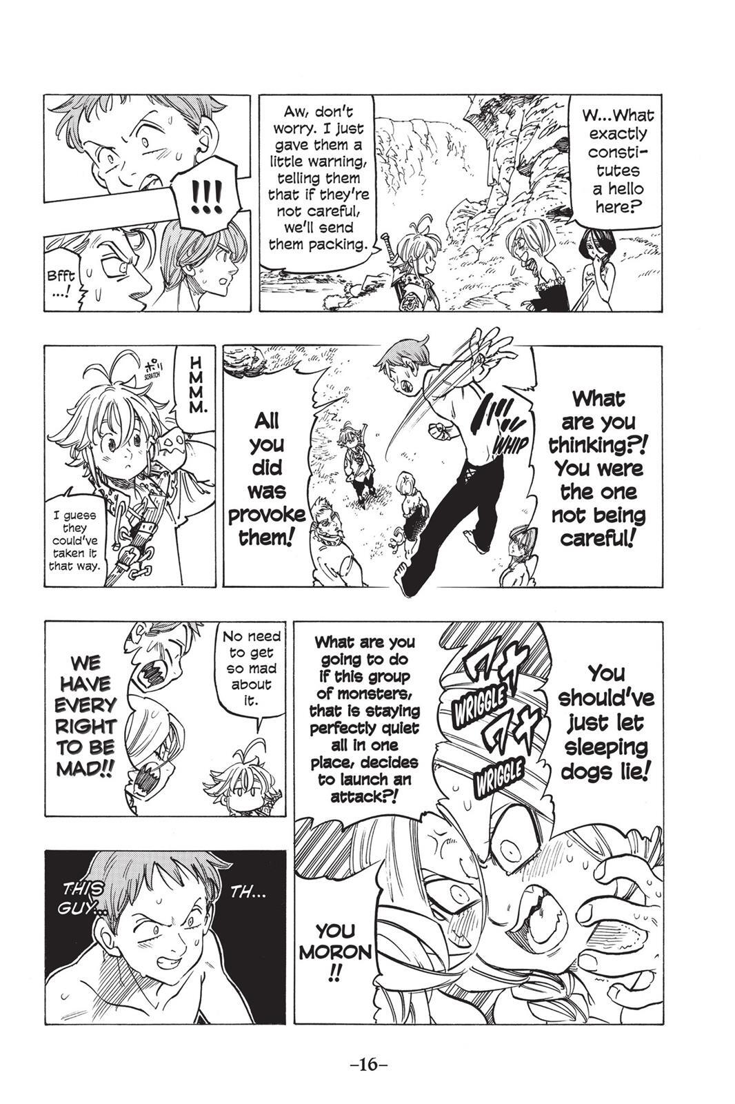 Read The Seven Deadly Sins- Seven Days Manga Online